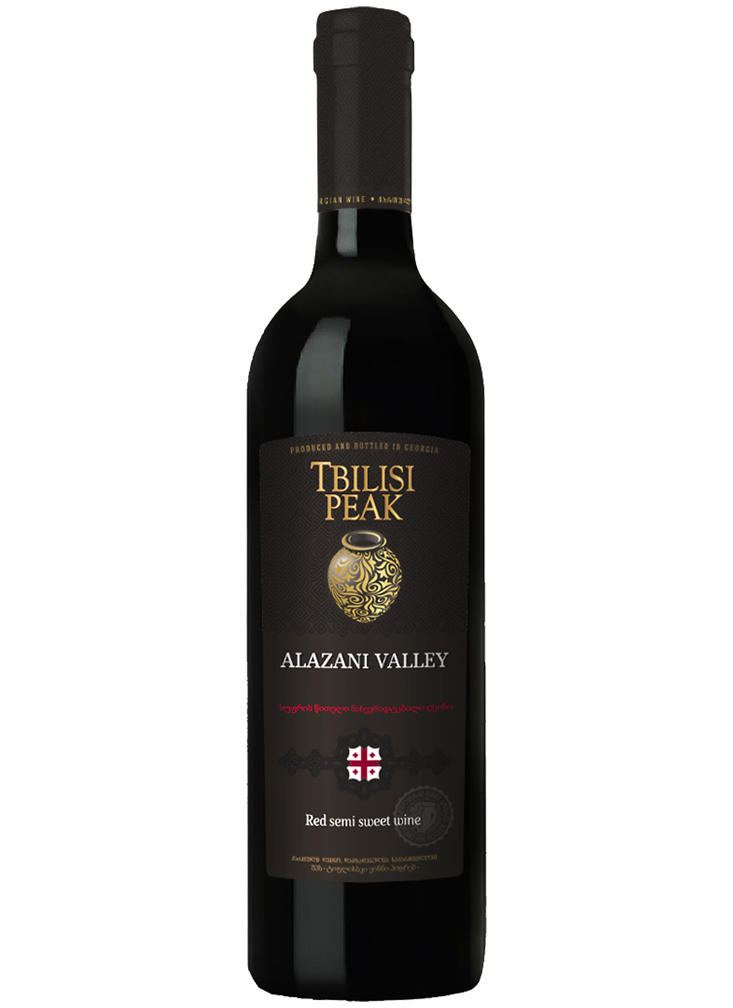 Tbilisi Peak Red Semisweet 0,75L
