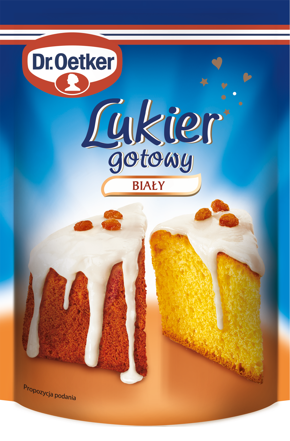 Dr. Oetker Lukier Gotowy Biały 100 G