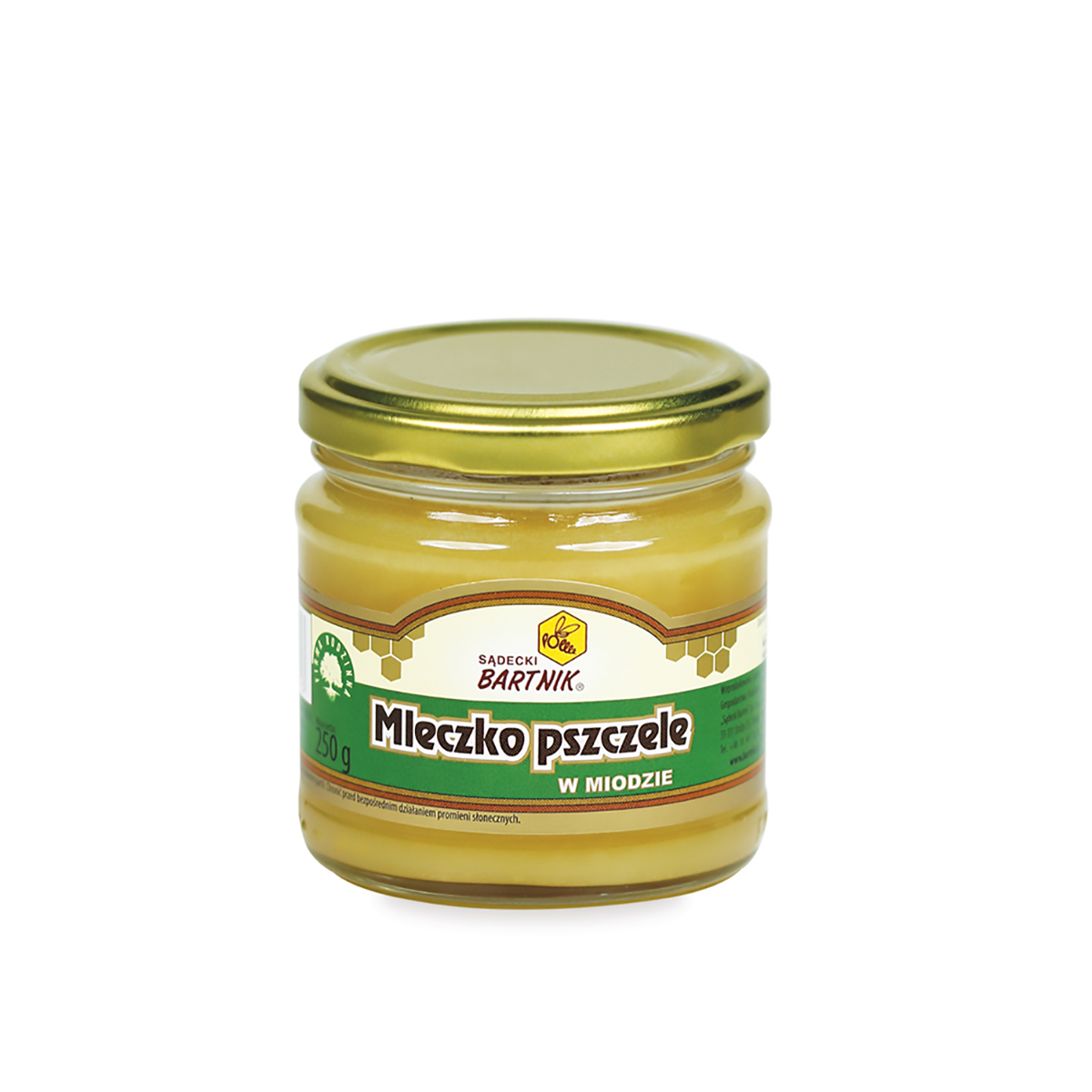 Sądecki Bartnik Mleczko Pszczele W Miodzie 250G