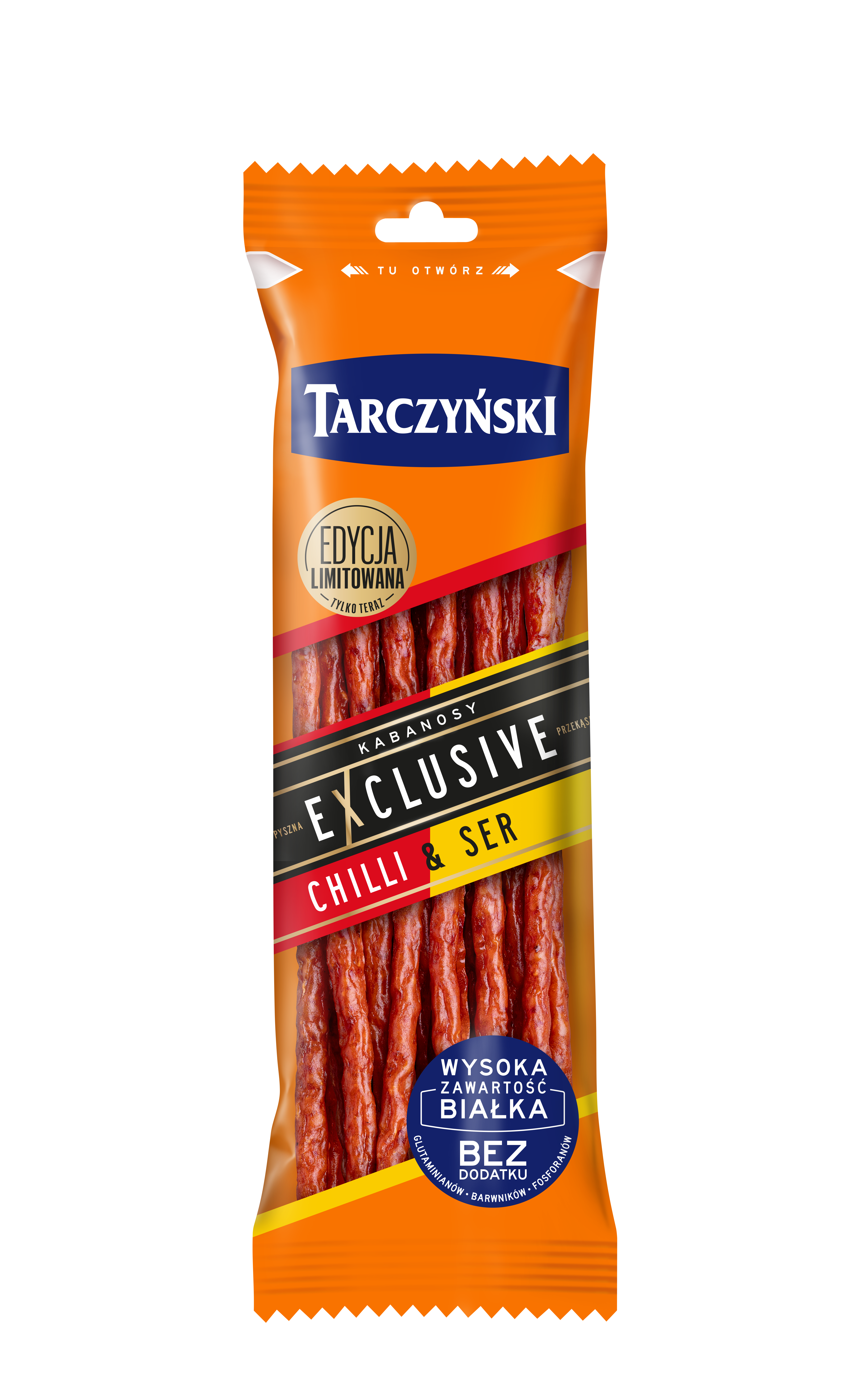 Kabanos Exclusive Chilli Ser 90G Tarczyński