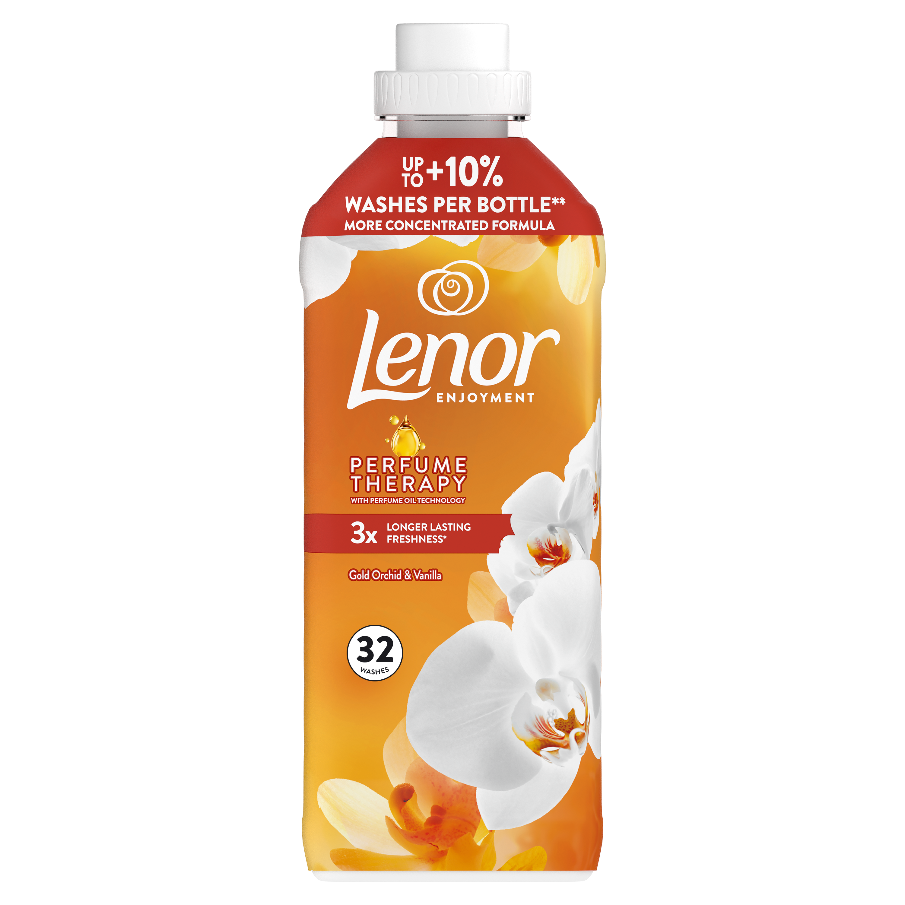 Lenor Płyn Do Płukania Tkanin Gold Orchid & Vanilla 675Ml, 32 Prania