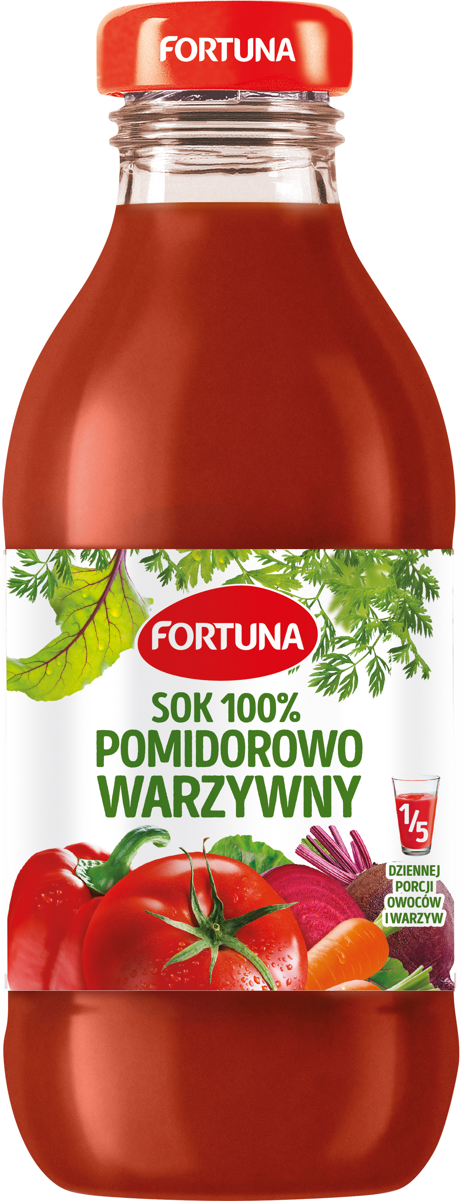 Fortuna Sok 100% Pomidorowo Warzywny 300 Ml