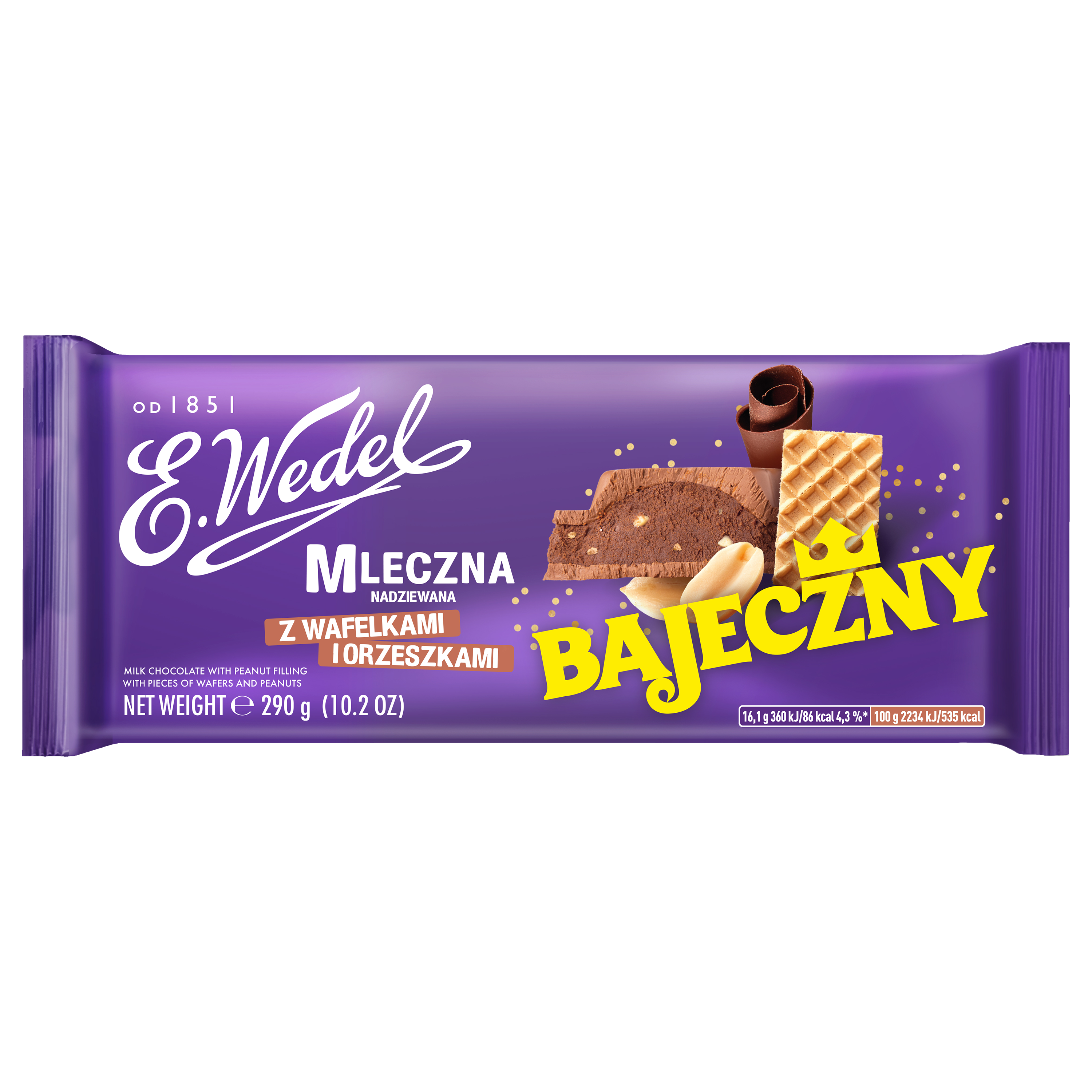E. Wedel Czekolada Mleczna Bajeczny 290G