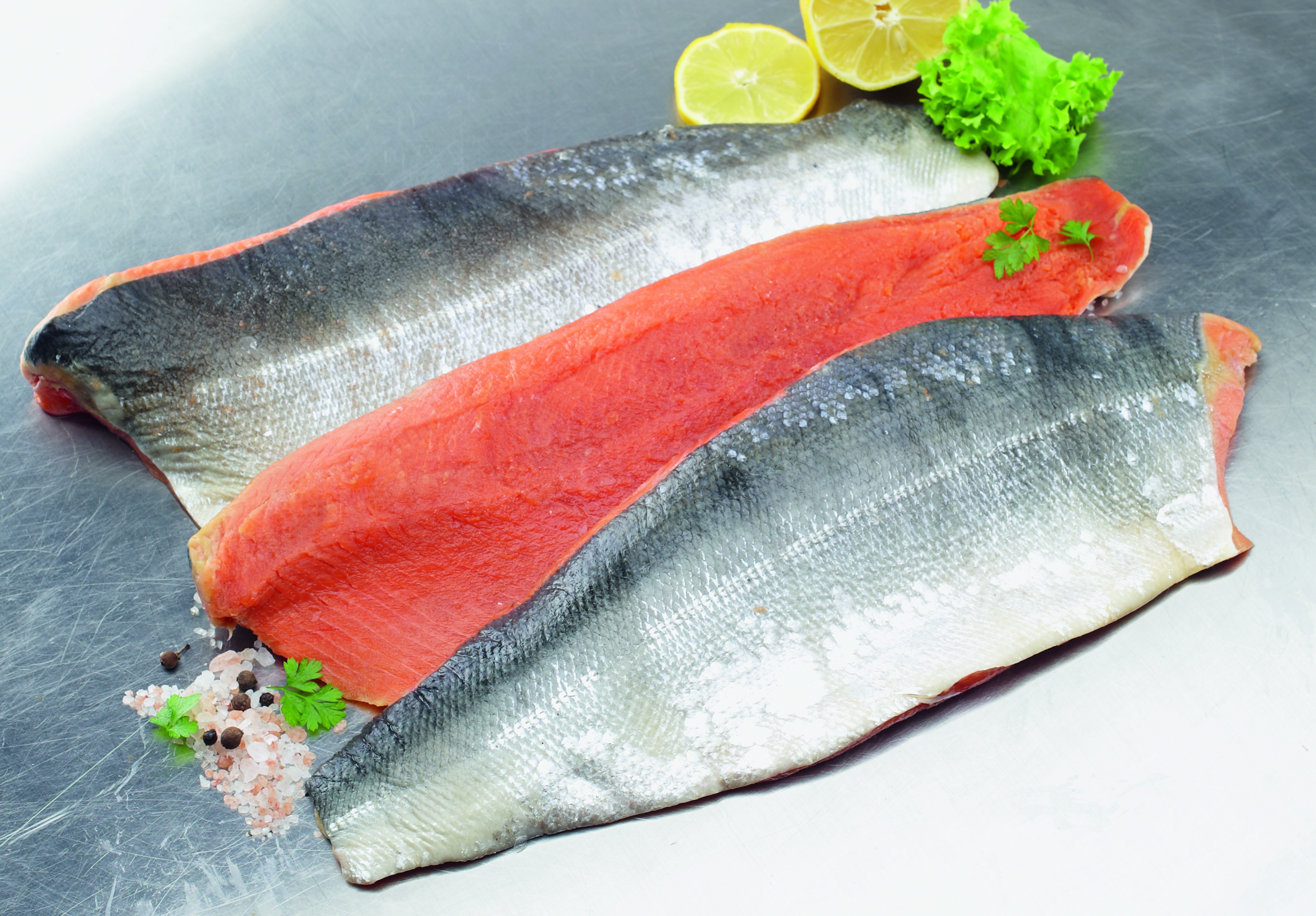 Łosoś Dziki Sockeye Filet Ze Skórą Ok. 400G