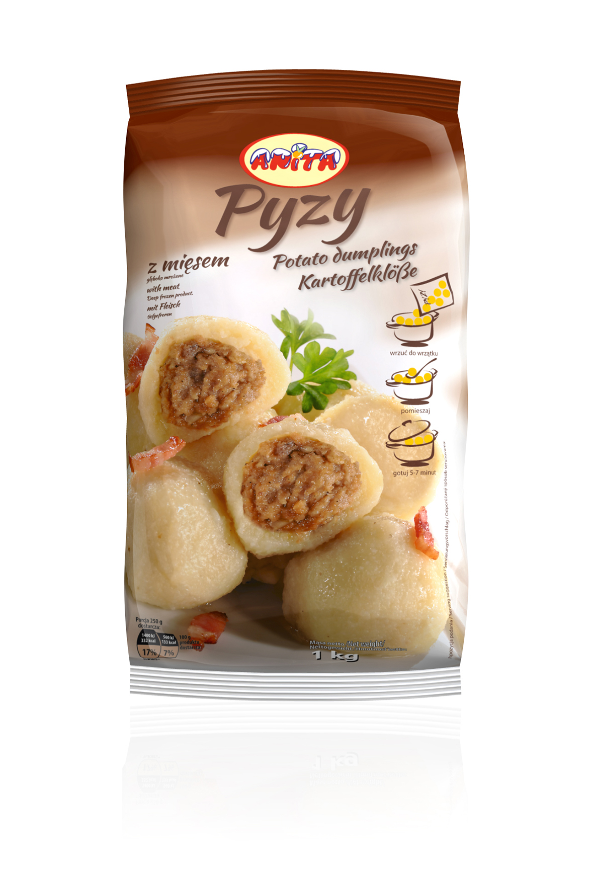 Anita Pyzy Z Mięsem 1 Kg