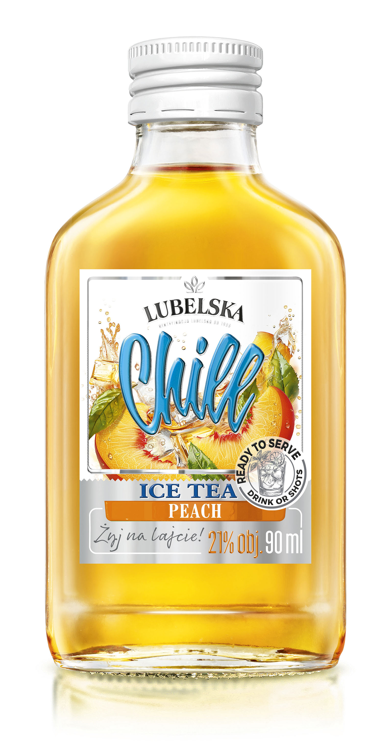 Lubelska Chill Ice Tea Peach 21% 90Ml
