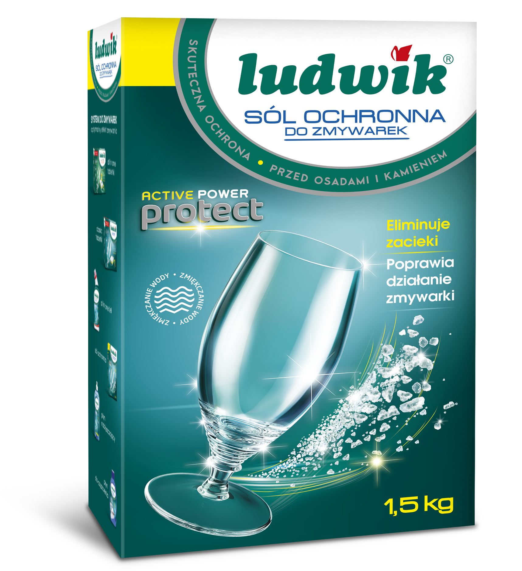 Ludwik Sól Ochronna Do Zmywarek 1,5 Kg