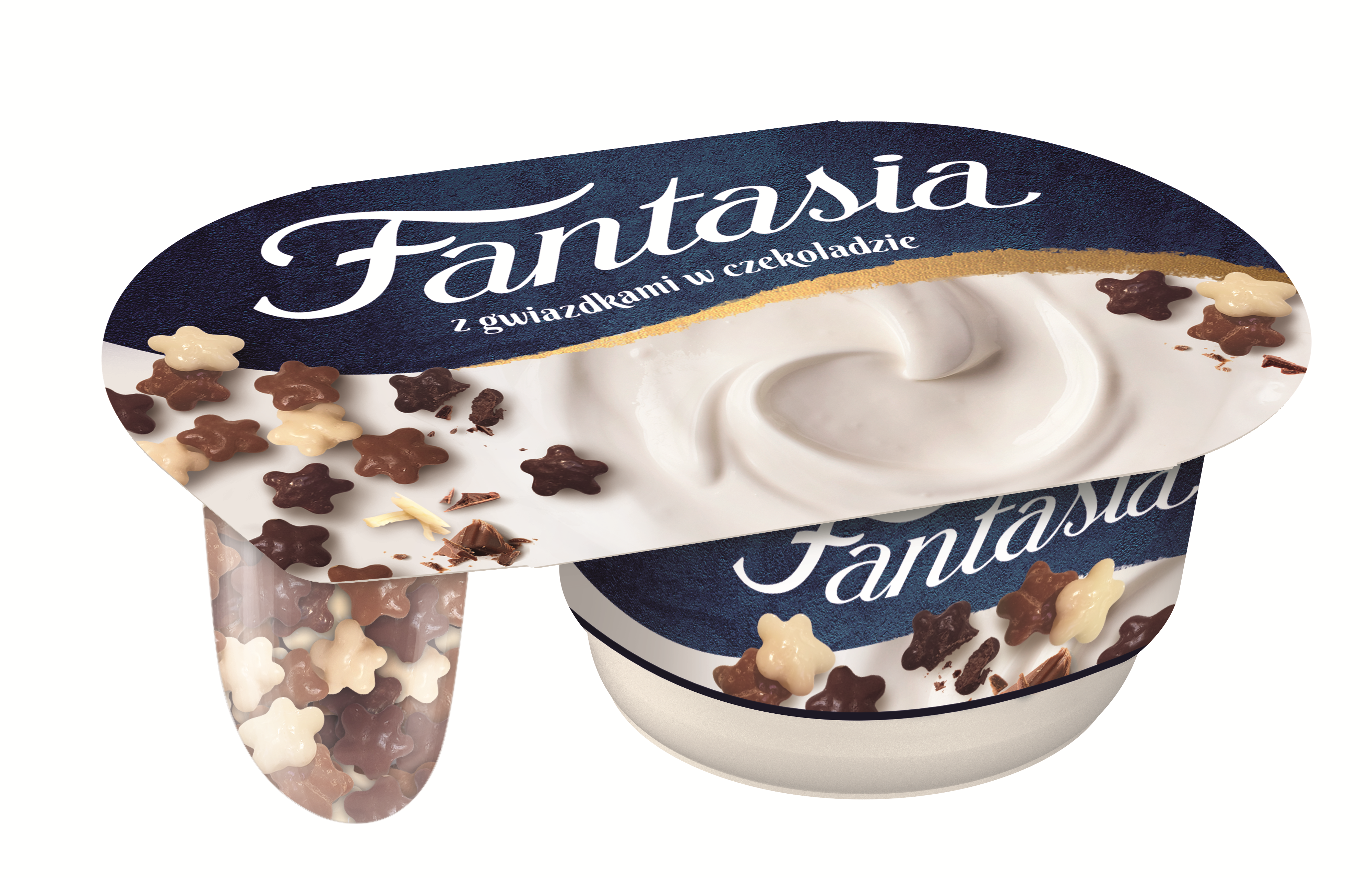 Fantasia Jogurt Kremowy Z Gwiazdkami W Czekoladzie 102 G