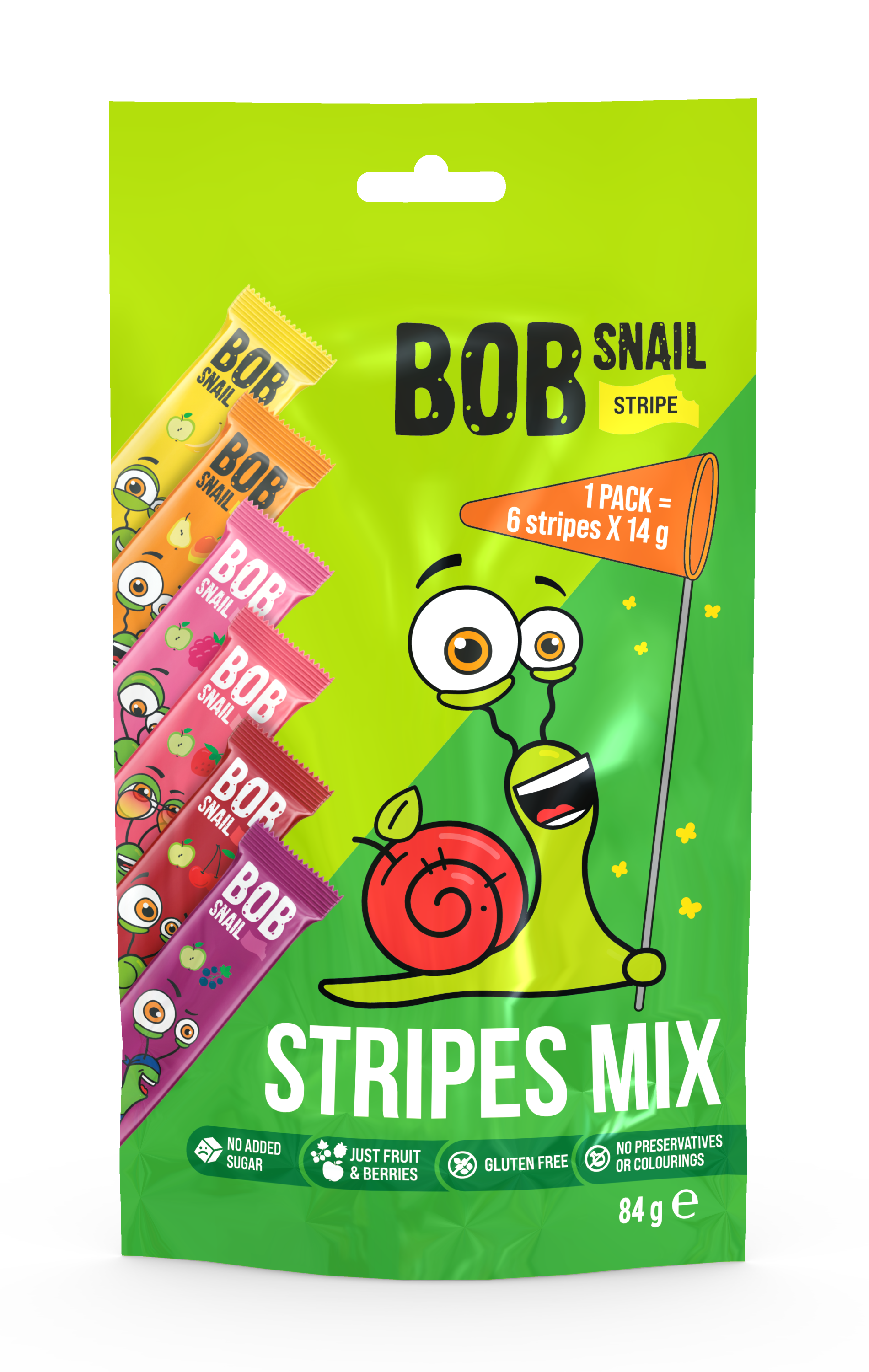 Bob Snail Stripes Mix 84G