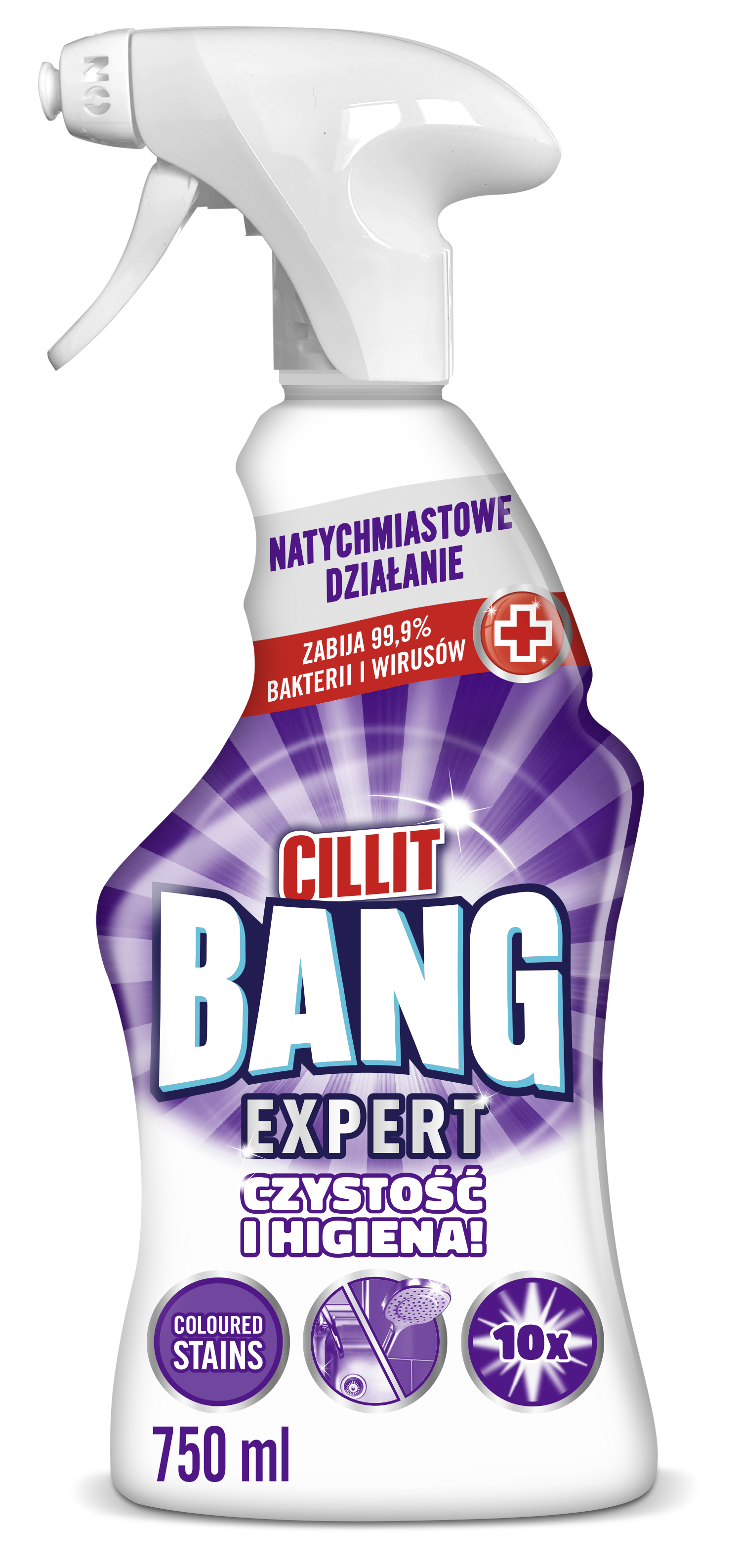 Cillit Bang Spray Do Czyszczenia Łazienki Czystość I Higiena 750 Ml