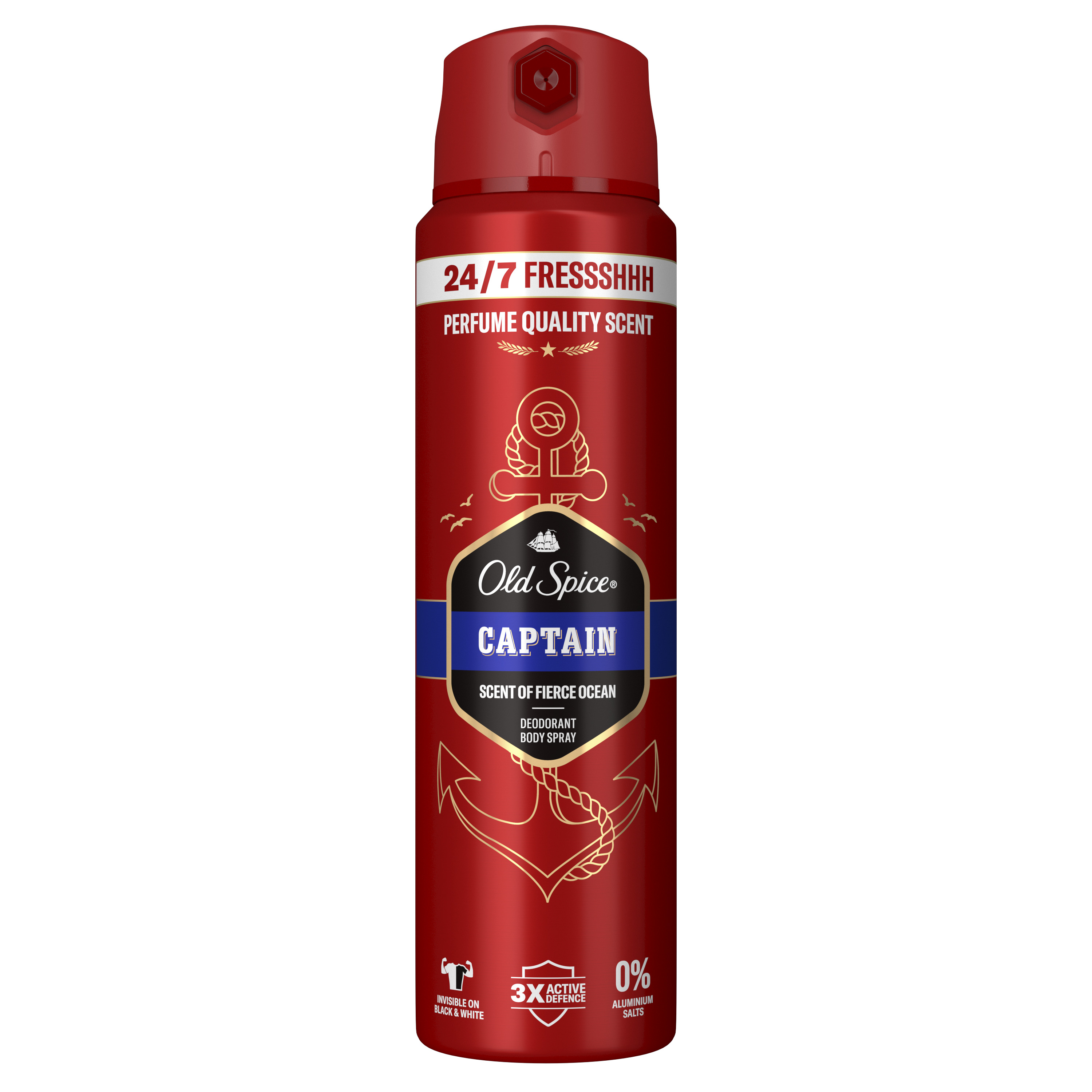 Old Spice Captain Dezodorant W Sprayu Dla Mężczyzn 150Ml