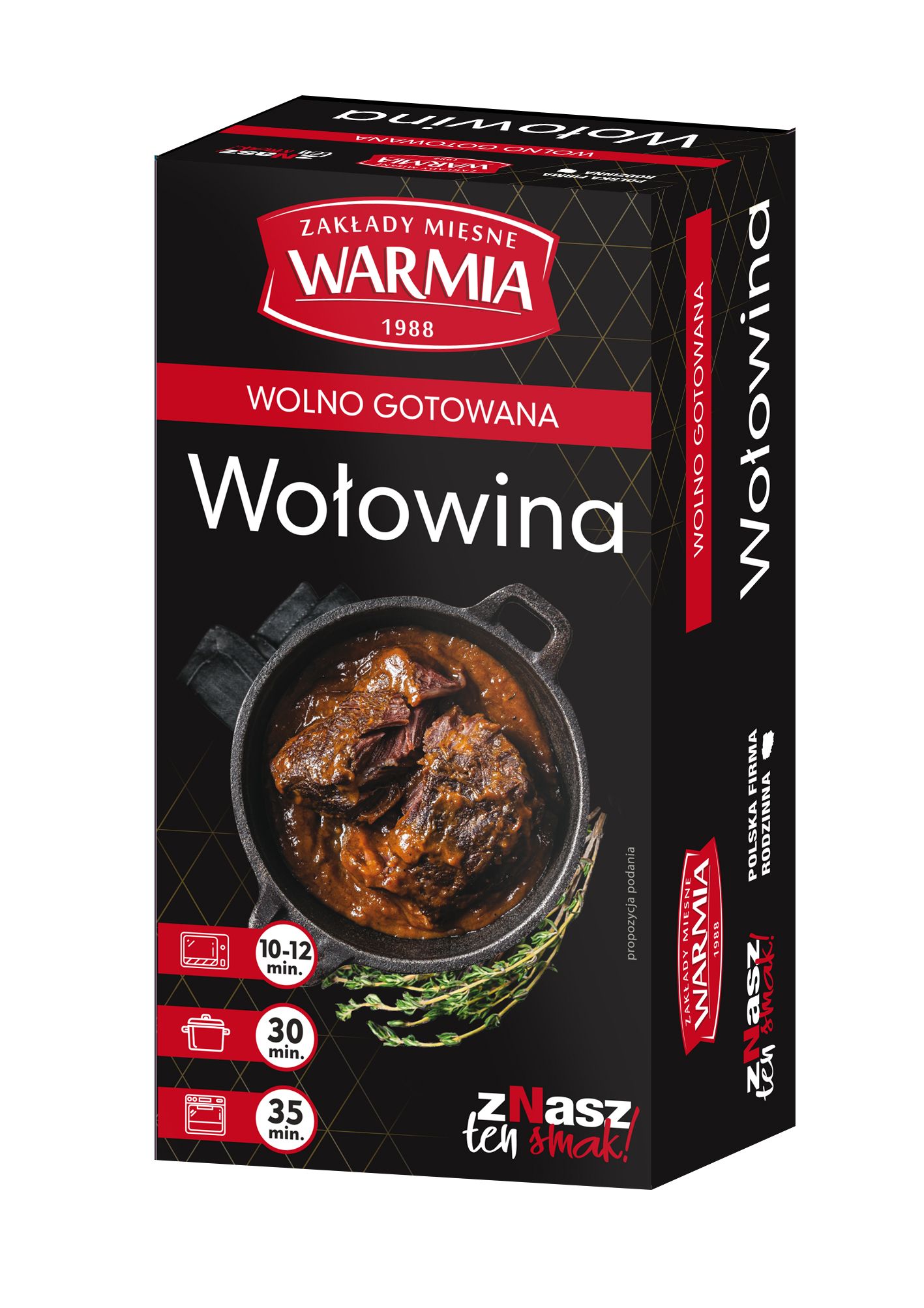 Wołowina Wolno Gotowana - Produkt Mięsny Wołowy Warmia 500G