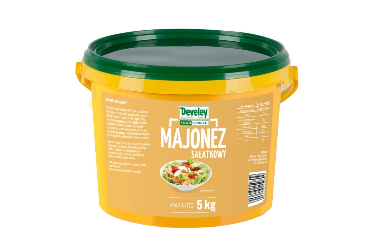 Majonez Sałatkowy 5Kg Wiadro