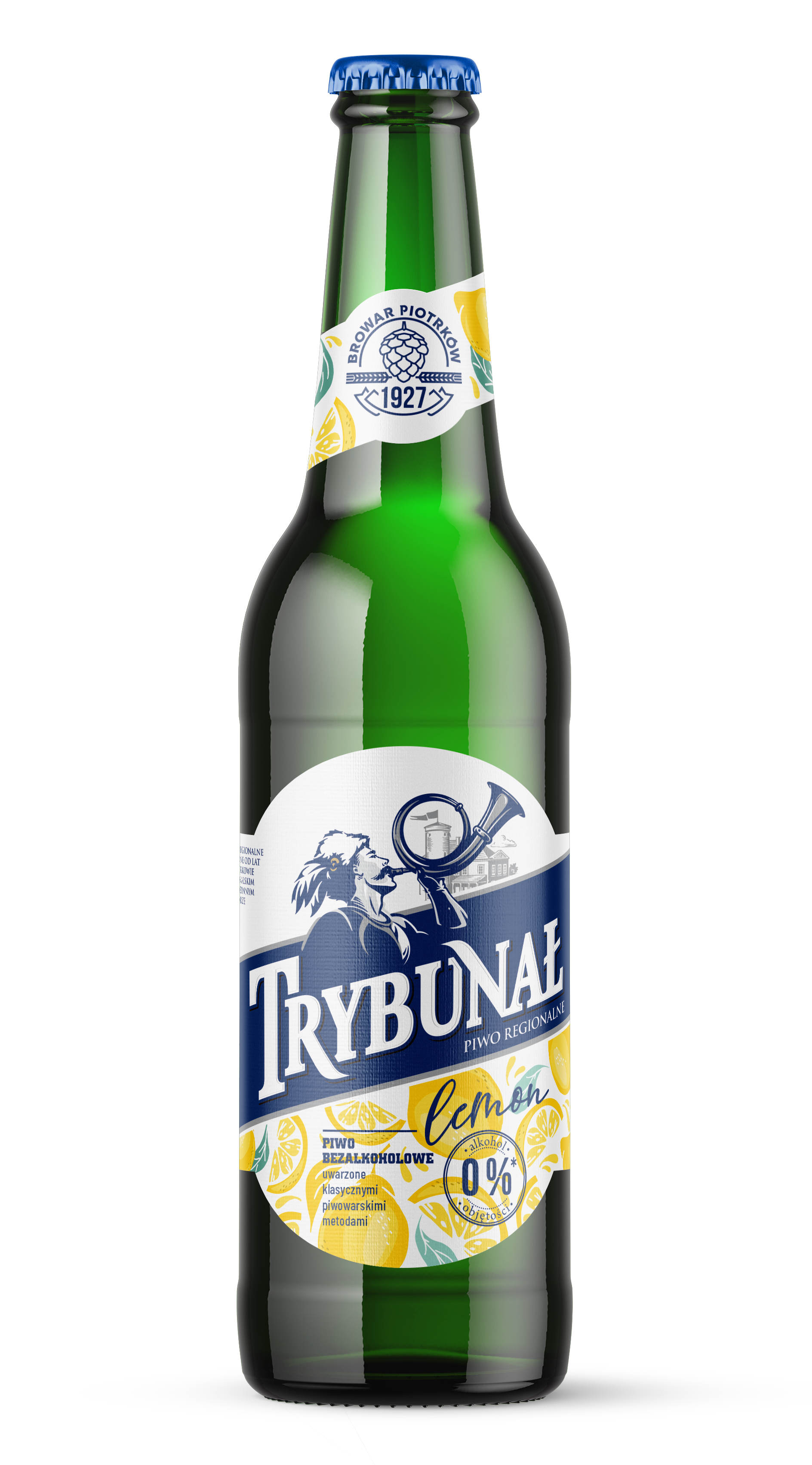 Piwo Bezalkoholowe Trybunał Lemon Butelka Bzw. 500 Ml