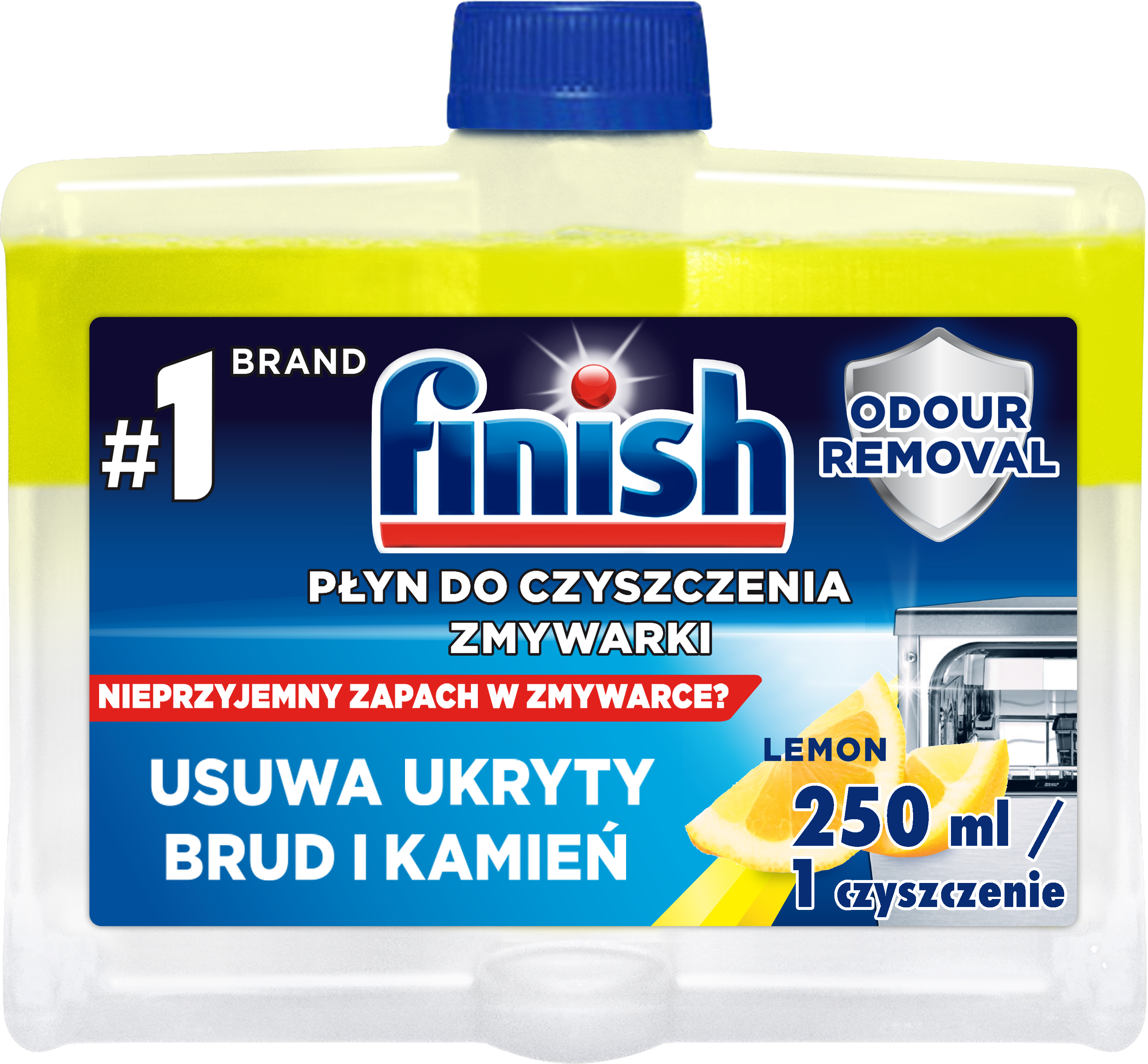 Finish Płyn Do Czyszczenia Zmywarki Cytrynowy 250 Ml