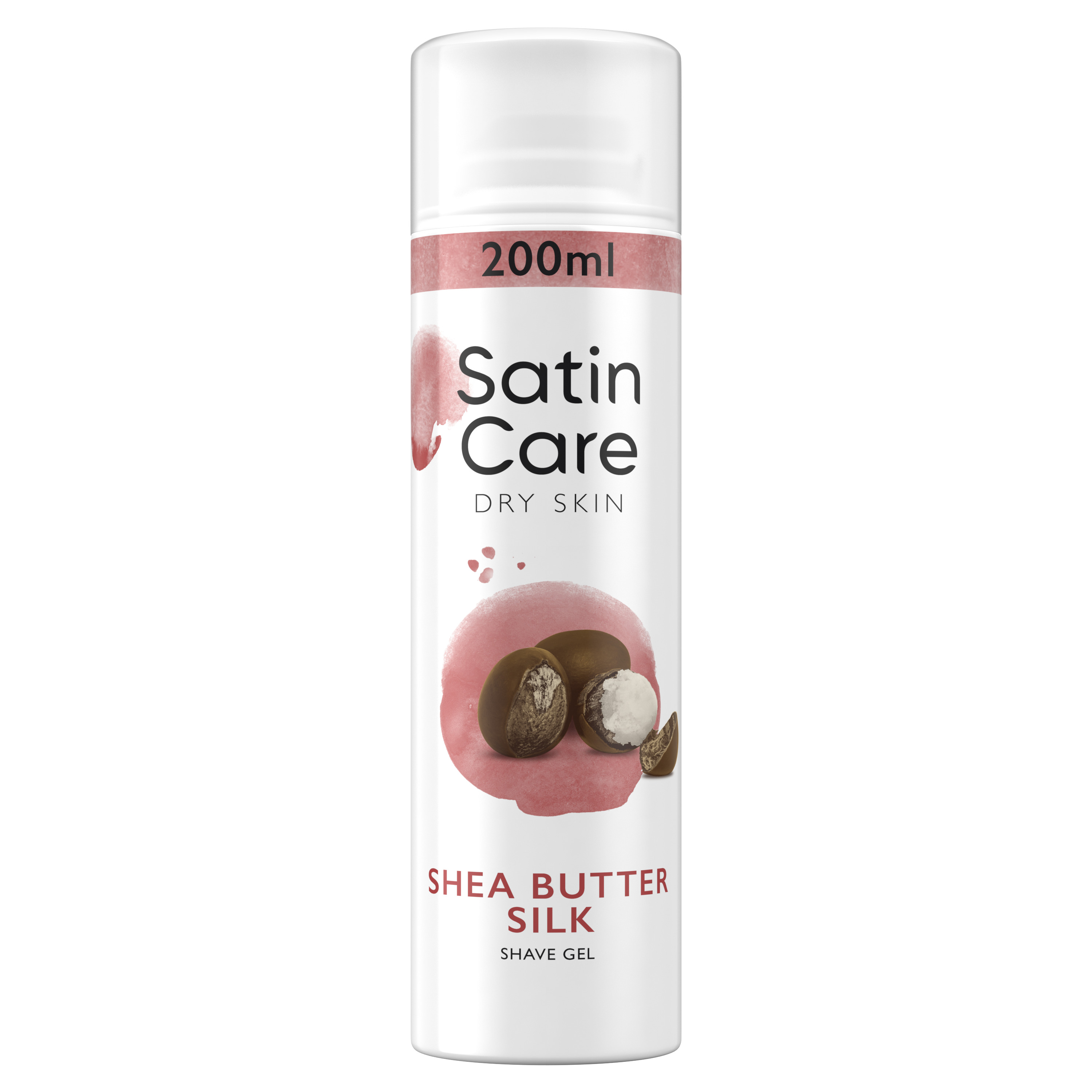 Gillette Satin Care Żel Do Golenia Dla Kobiet, Shea Butter Silk, 200Ml