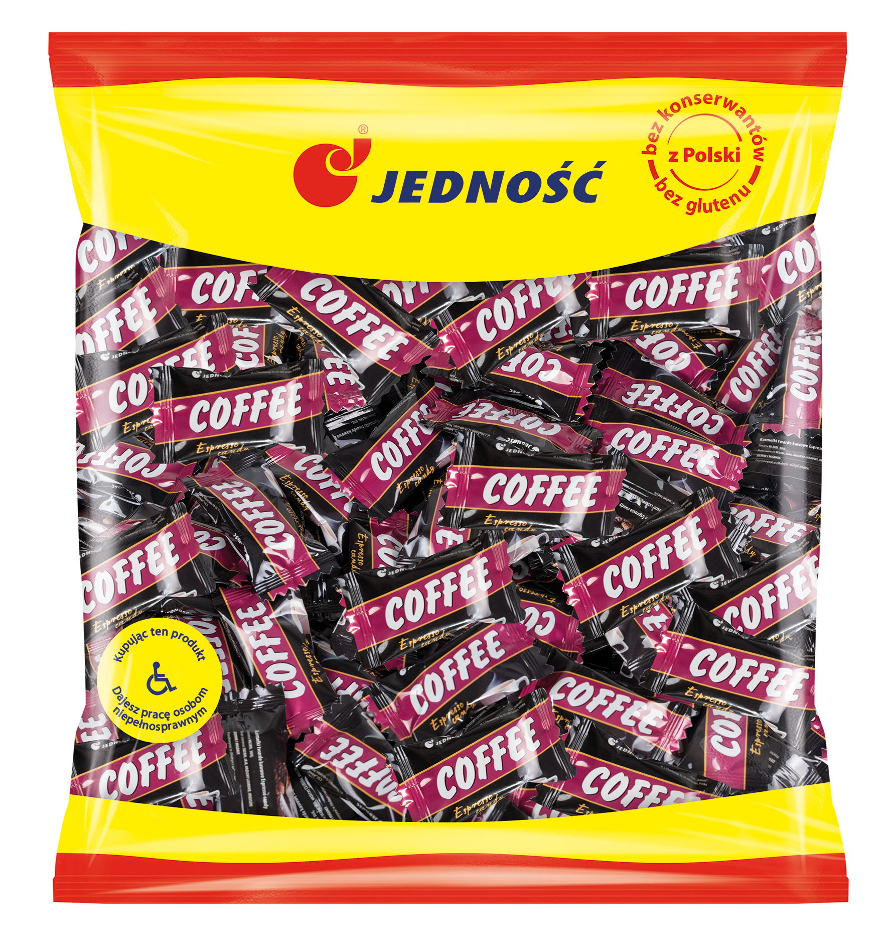 Jedność Karmelki Coffee 1Kg