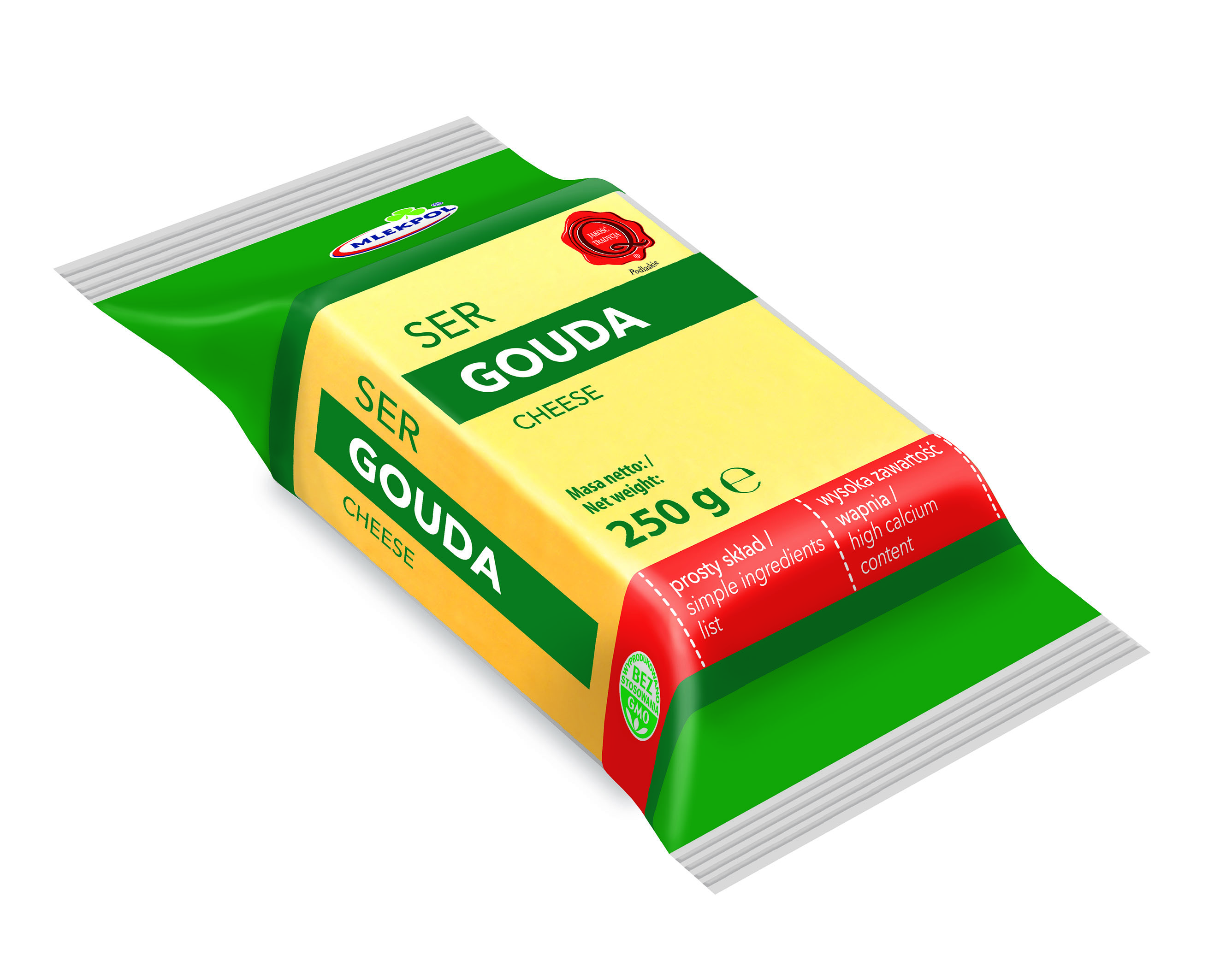 Ser W Porcjach Gouda Porcje 250G Mlekpol