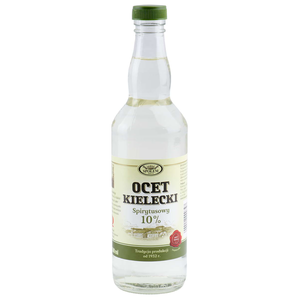 Ocet Kielecki Spirytusowy 10% 500 Ml