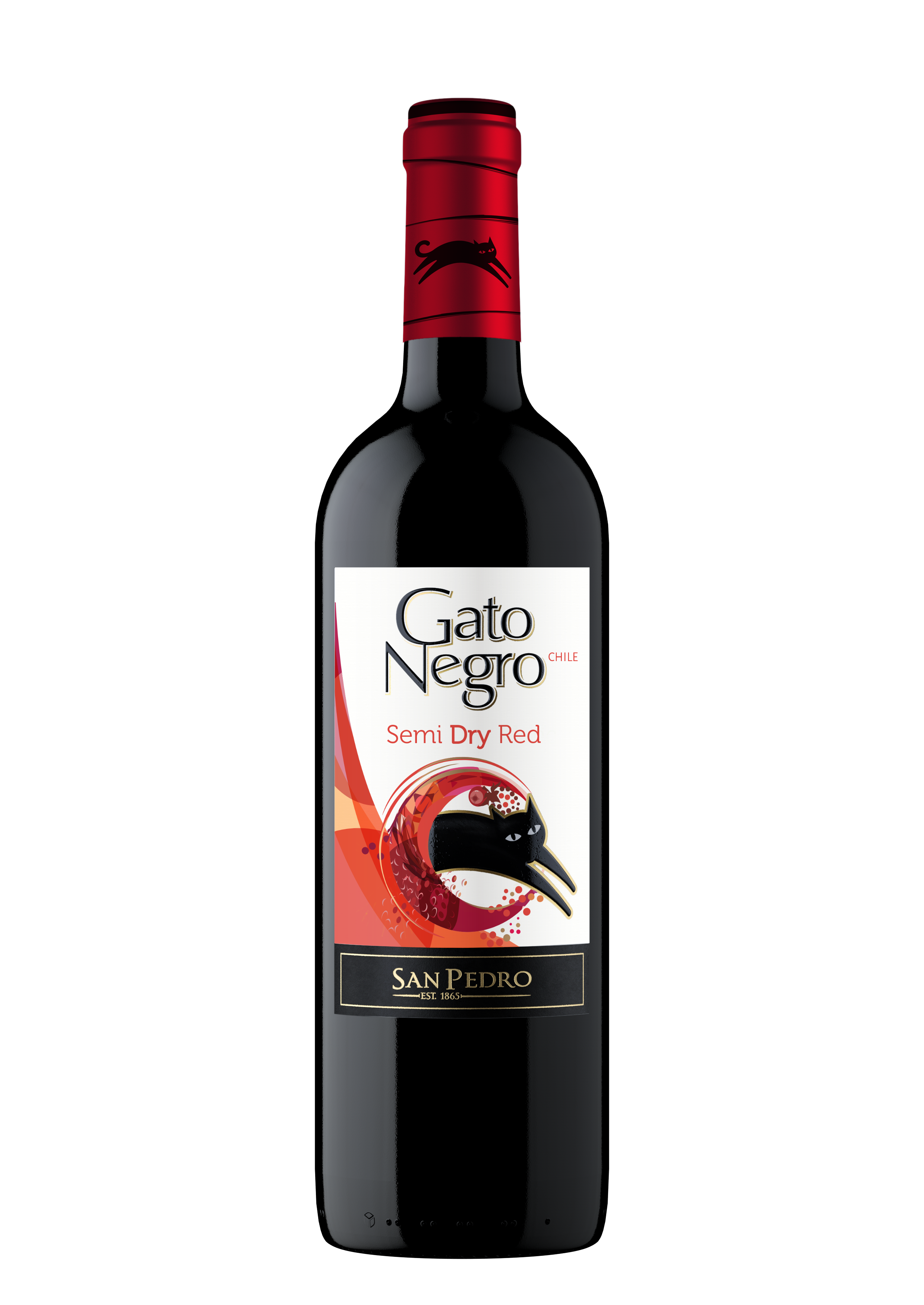Gatonegro Red Półwytrawne 750Ml