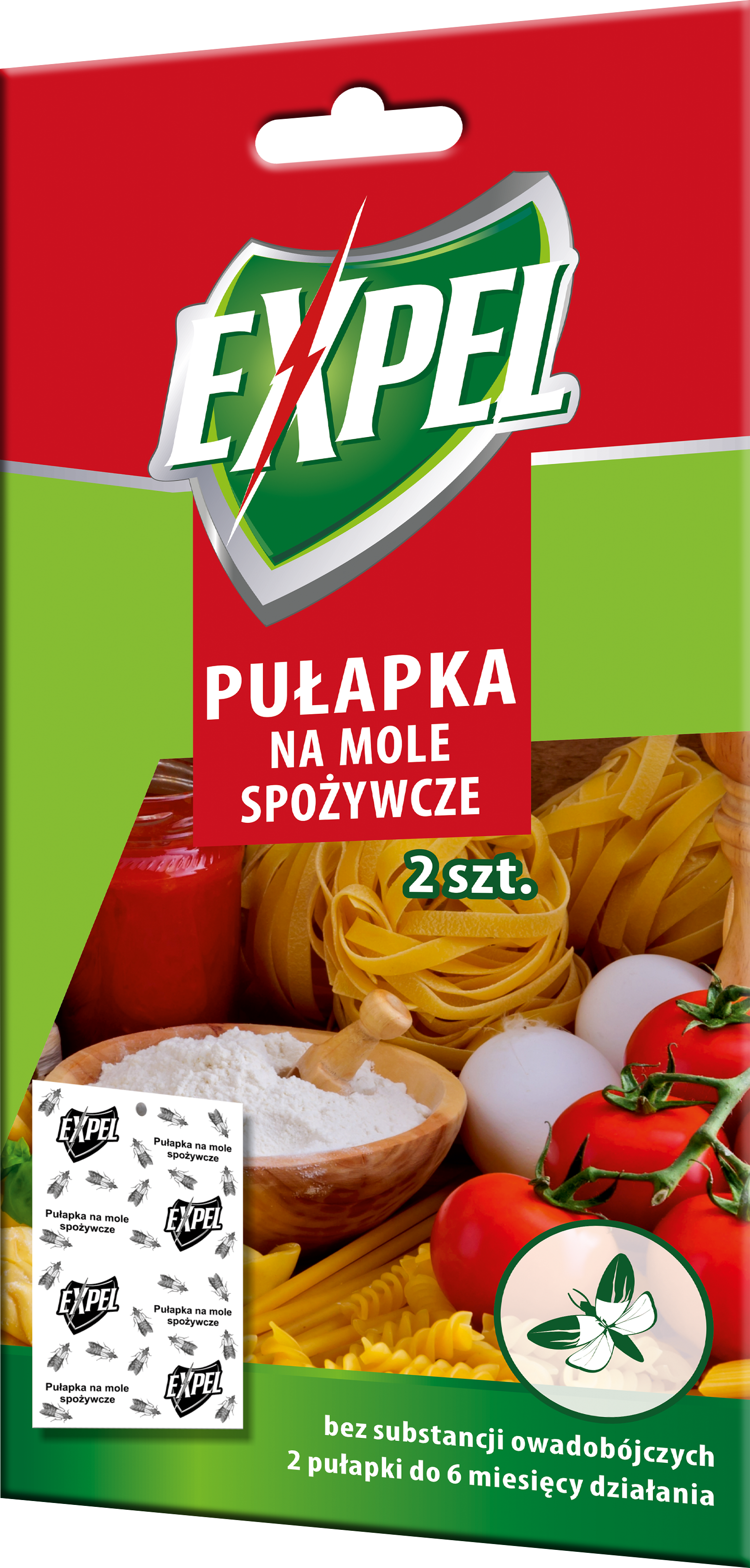 Expel – Pułapka Na Mole Spożywcze 2 Szt