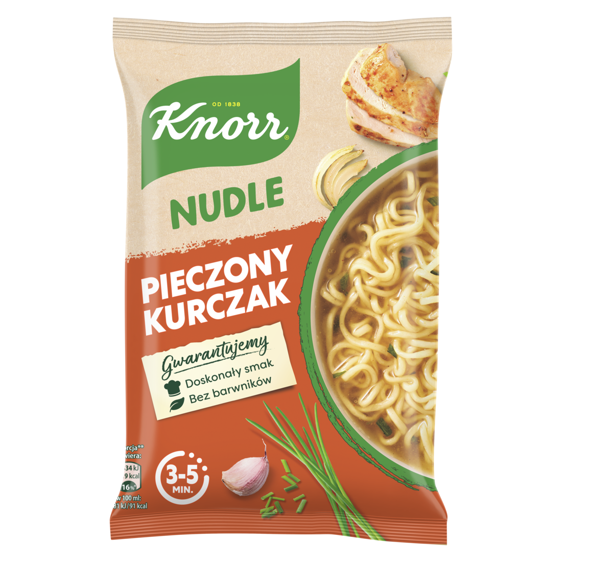 Knorr Nudle Pieczony Kurczak 61 G