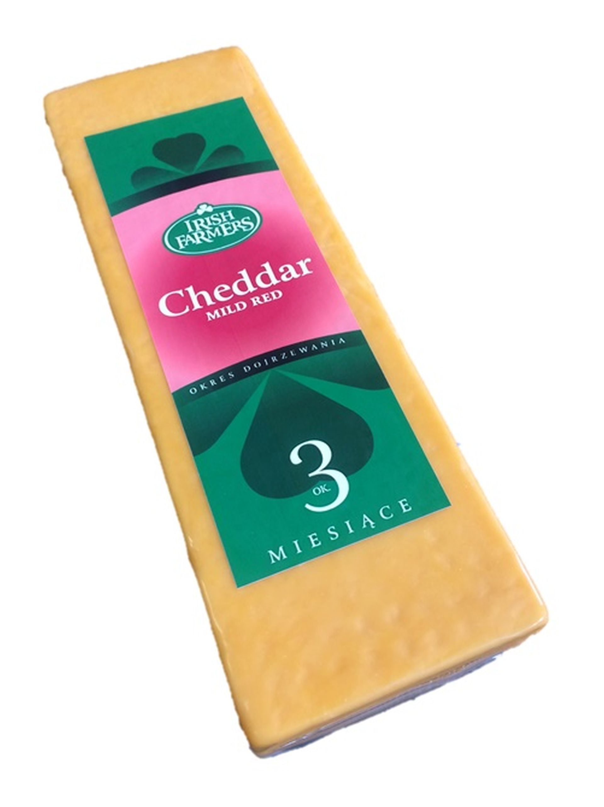 Cheddar Irish Farmers Mild Red Blok Około 2,5Kg