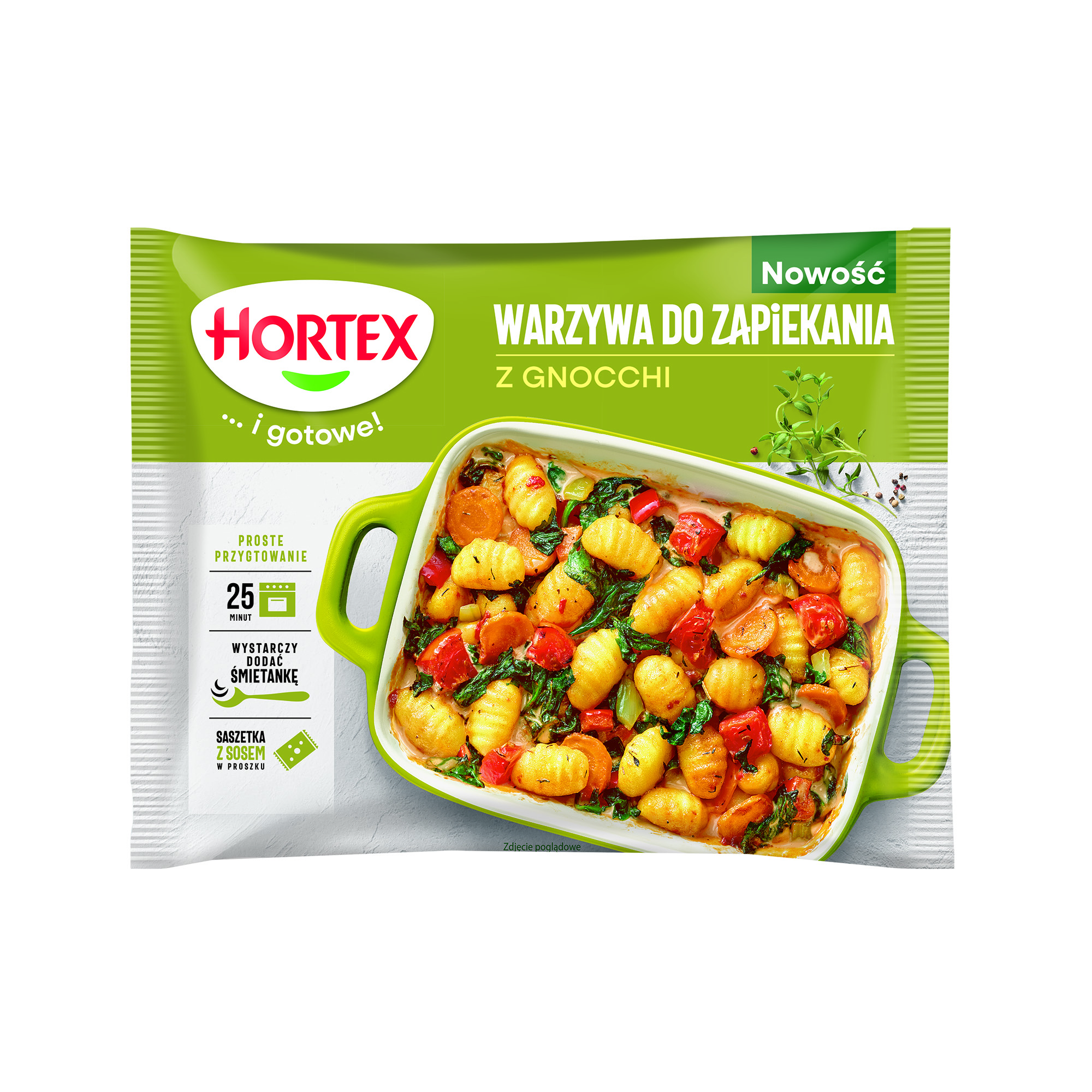 Hortex Warzywa Do Zapiekania Z Gnocchi 450G
