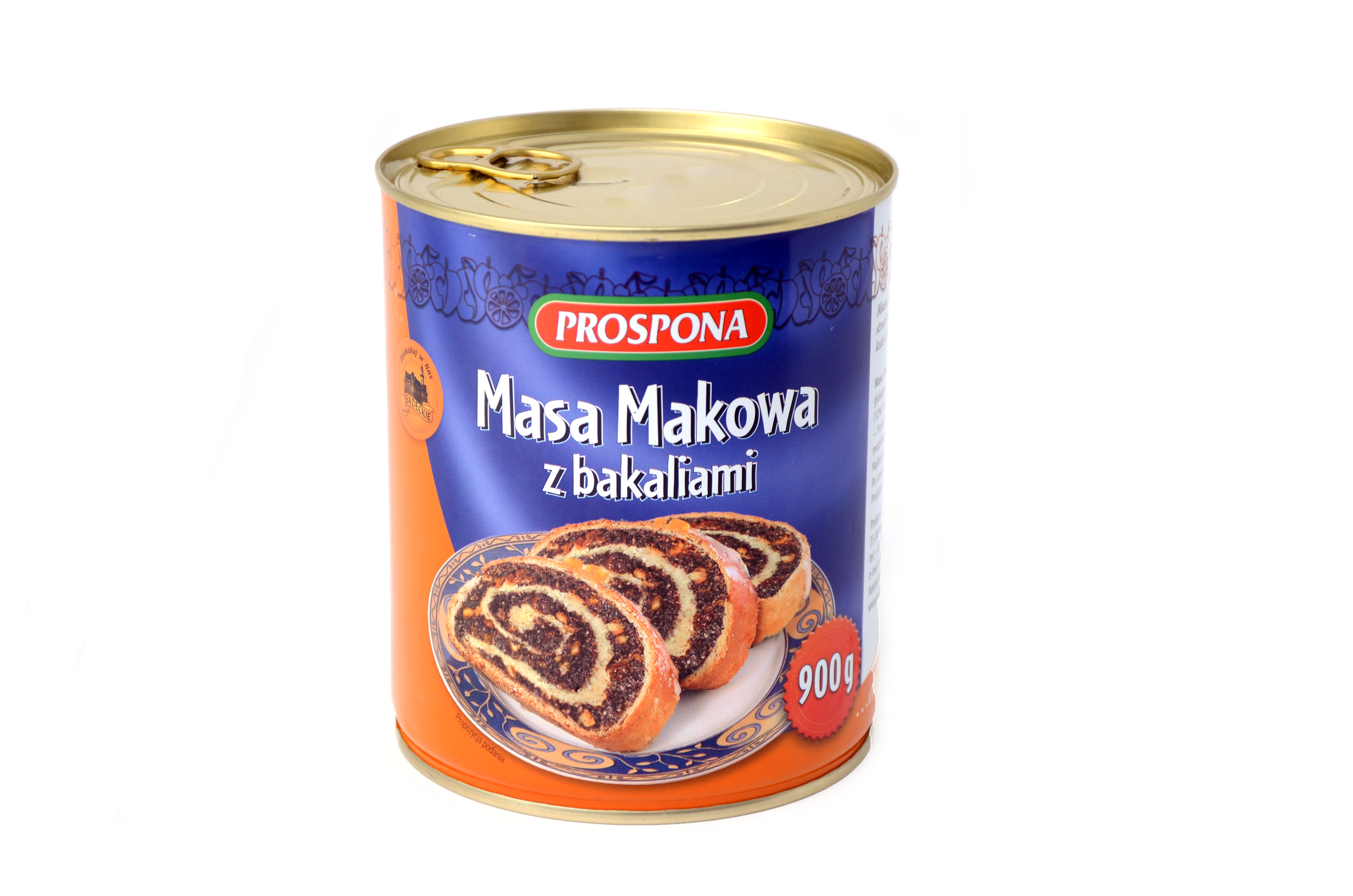 Prospona Masa Makowa Z Bakaliami 900 G