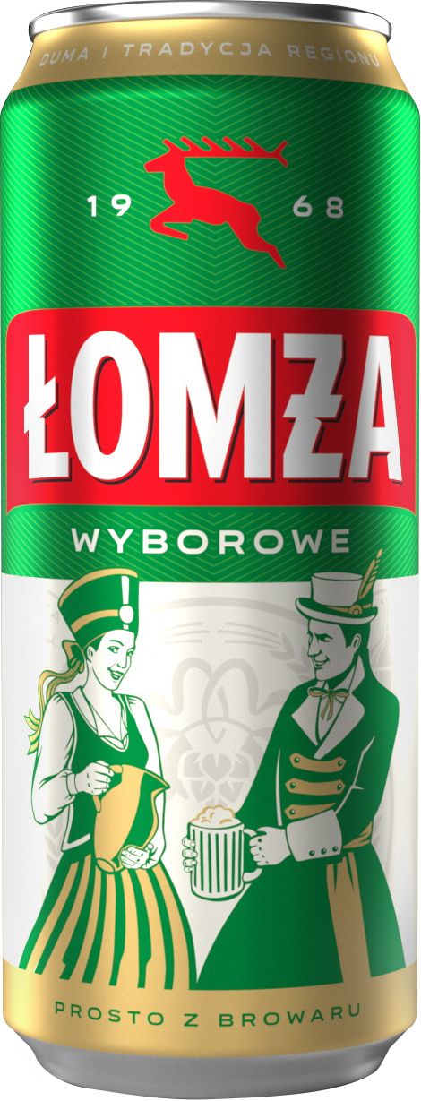Piwo Łomża Wyborowe Puszka 500 Ml