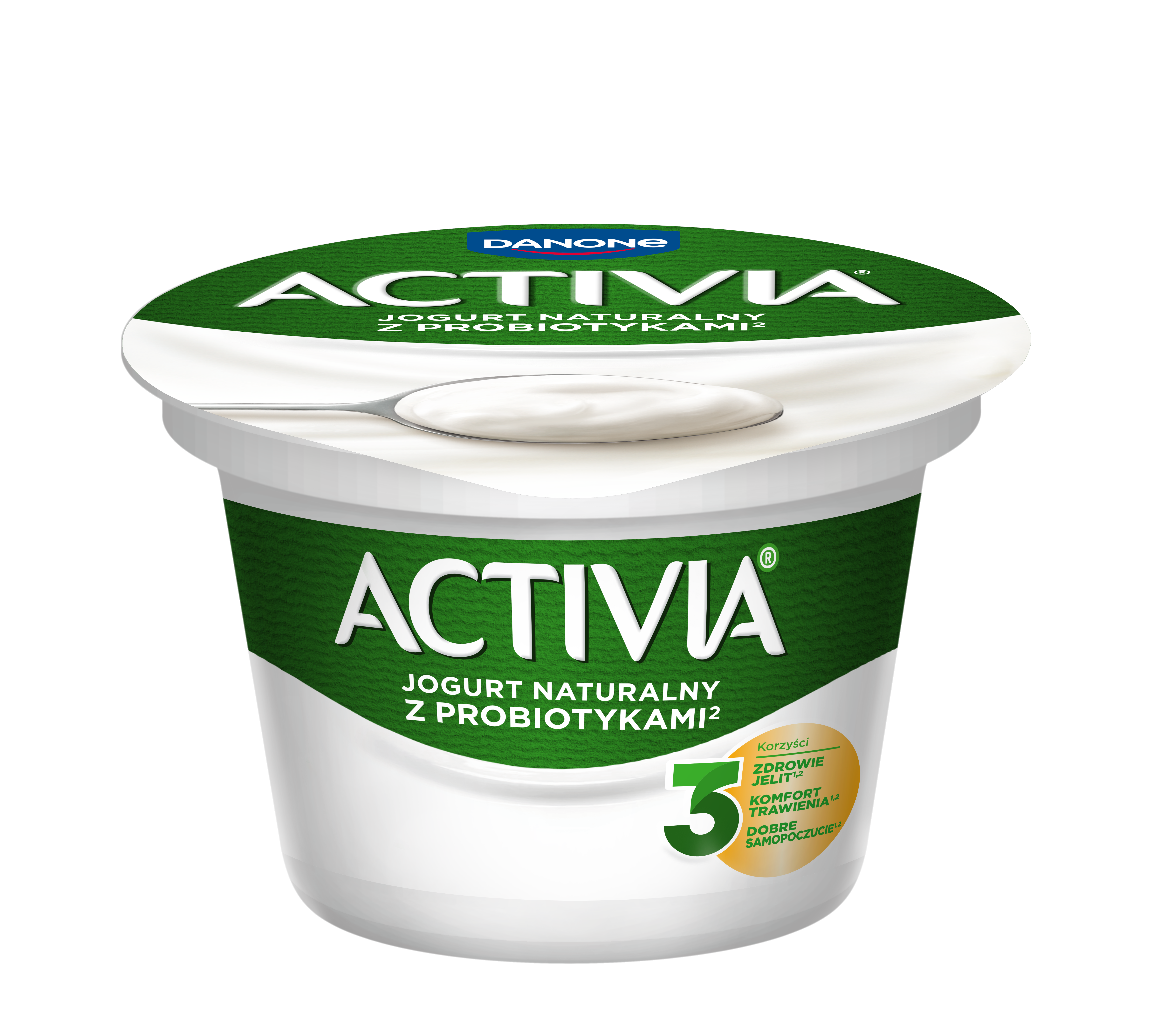 Activia Jogurt Naturalny Z Probiotykami 165G