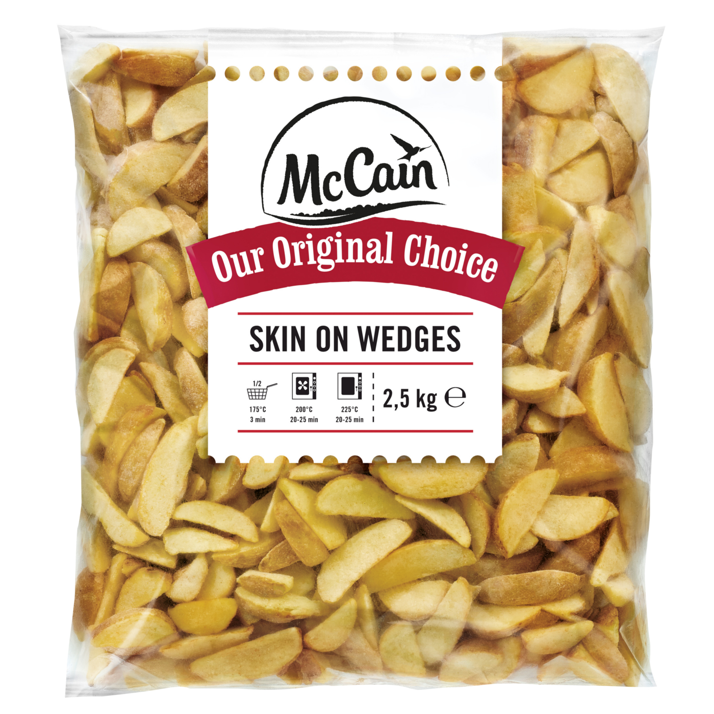 Mccain Cząstki Ziemniaka Wedges American Style 2,5 Kg