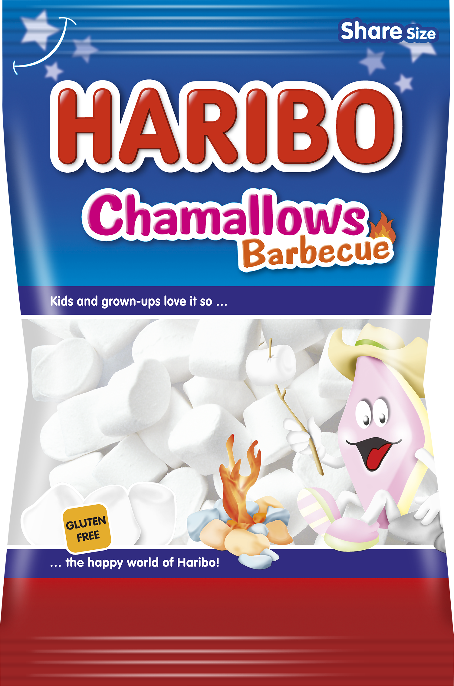 Haribo Pianki Chamallows Barbecue 175G