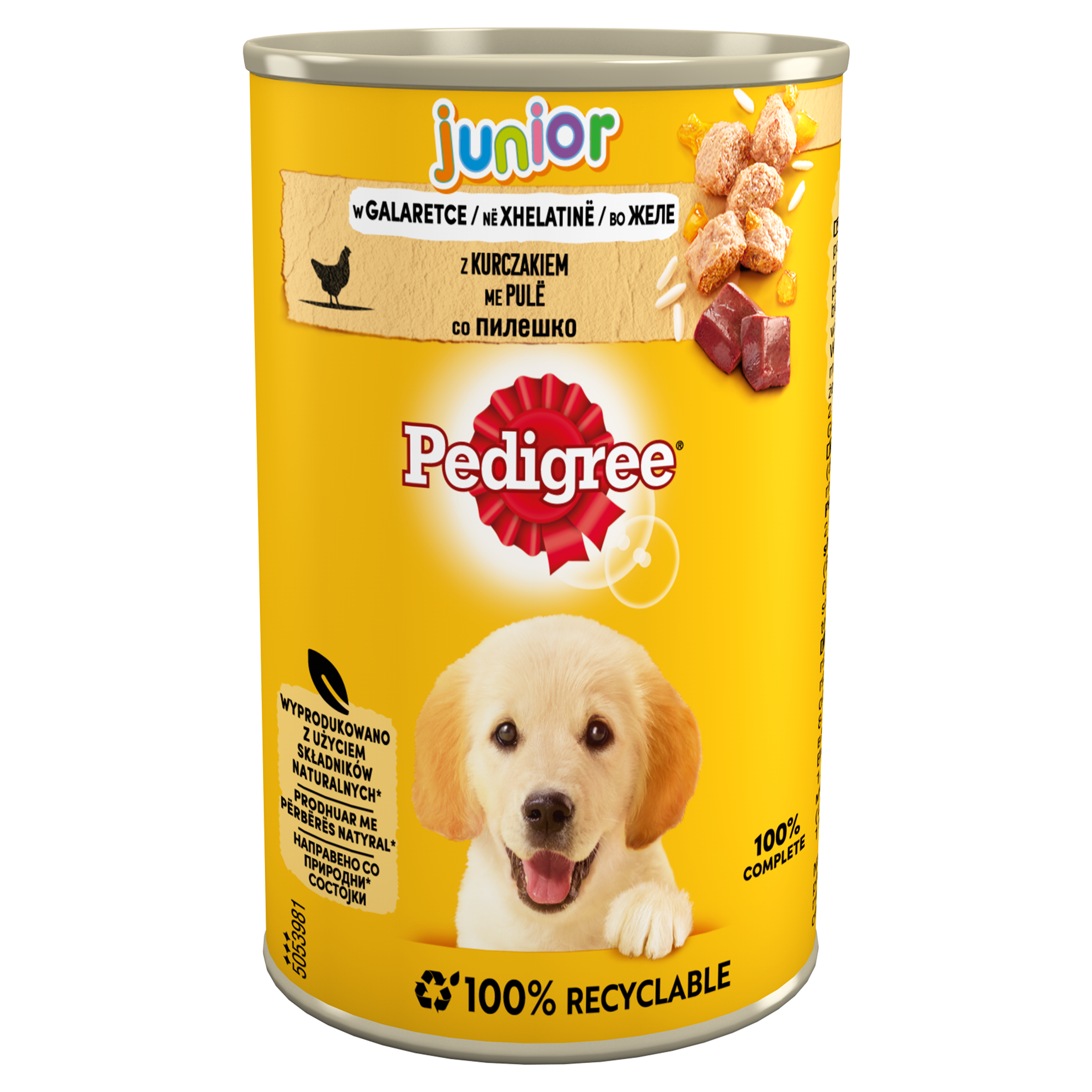 Pedigree Junior Kurczak 400 G
