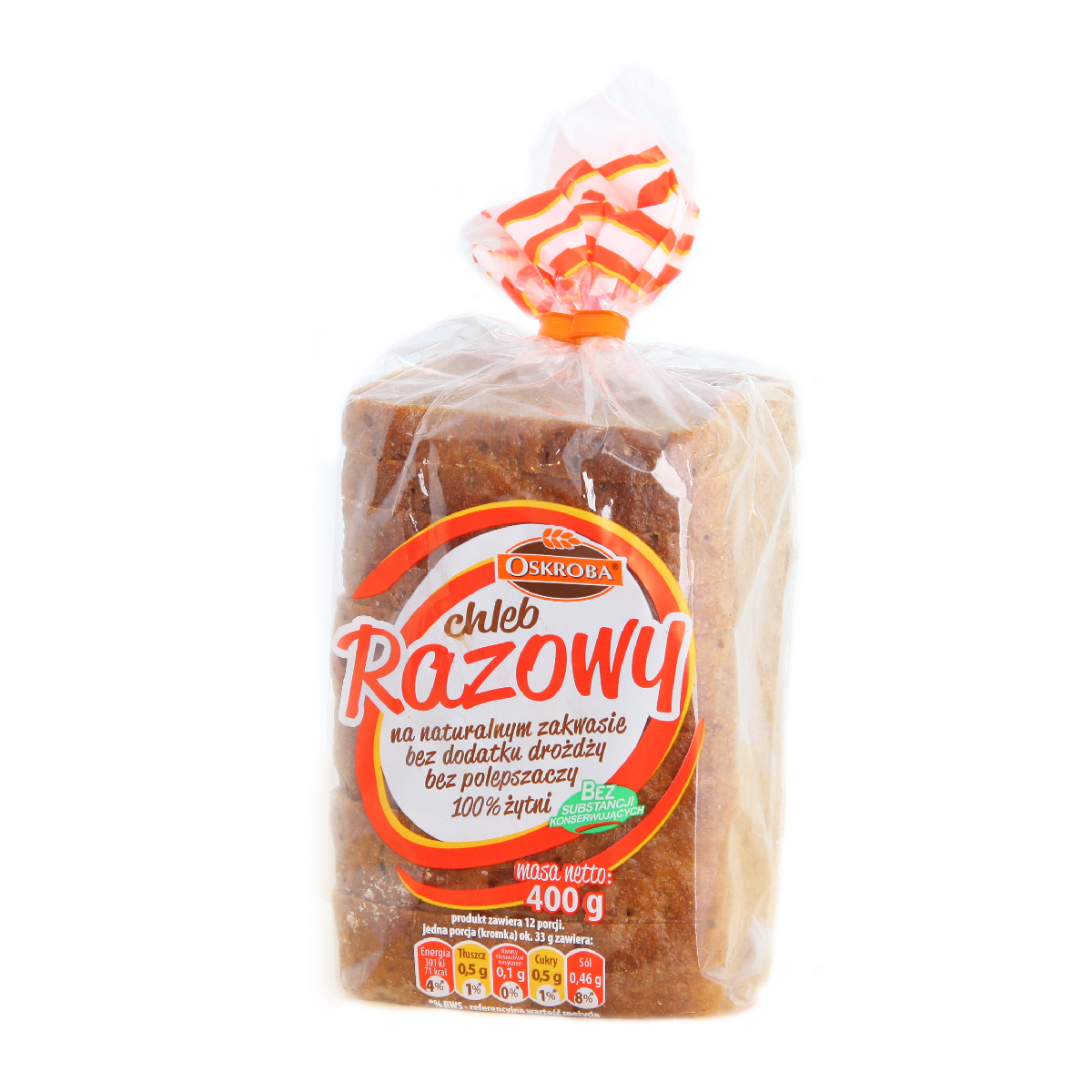 Oskroba Chleb Razowy 400 G
