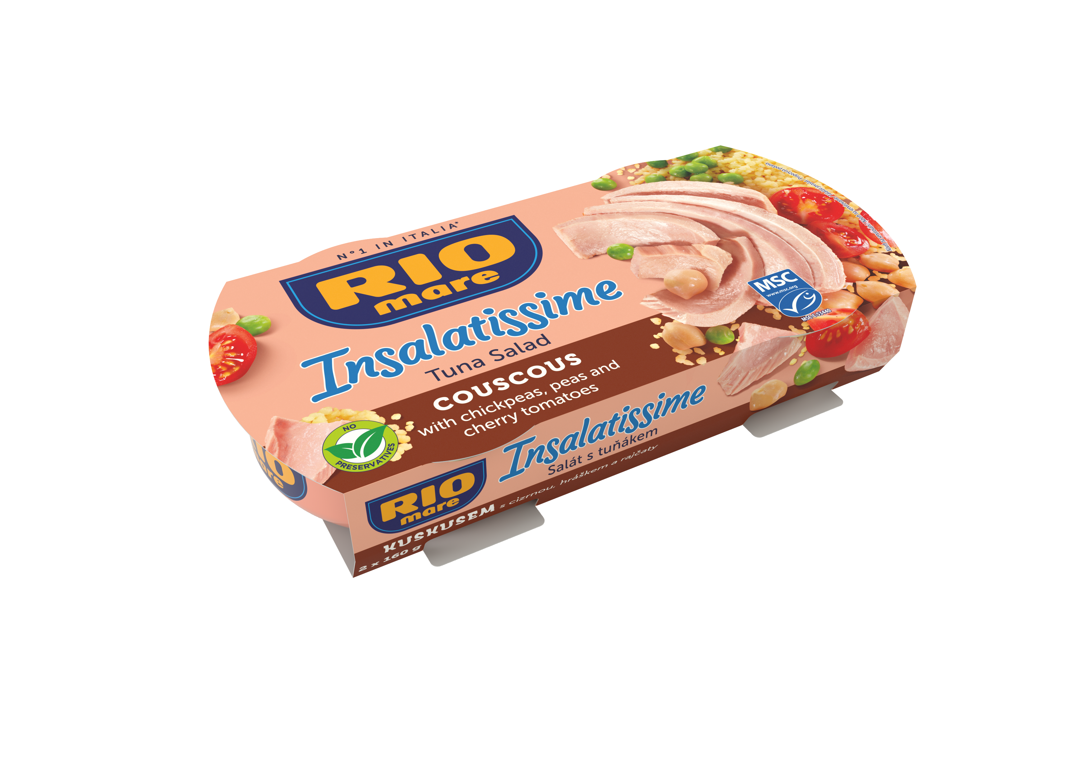 Sałatka Z Kuskus I Tuńczykiem Rio Mare 2X160 G