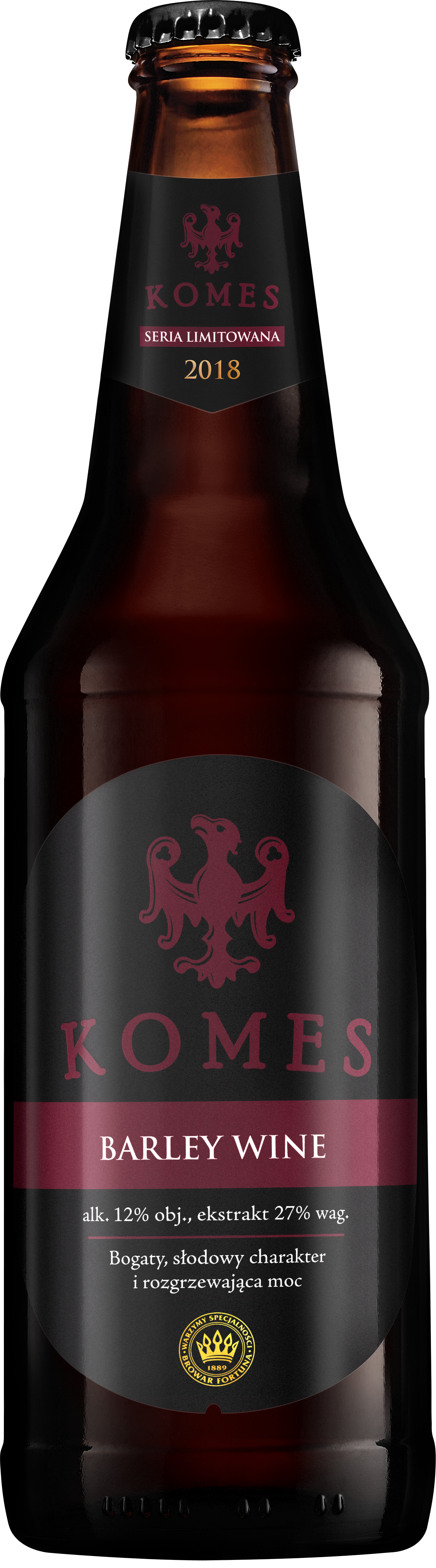 Komes Barley Wine 500 Ml Butelka Zwrotna