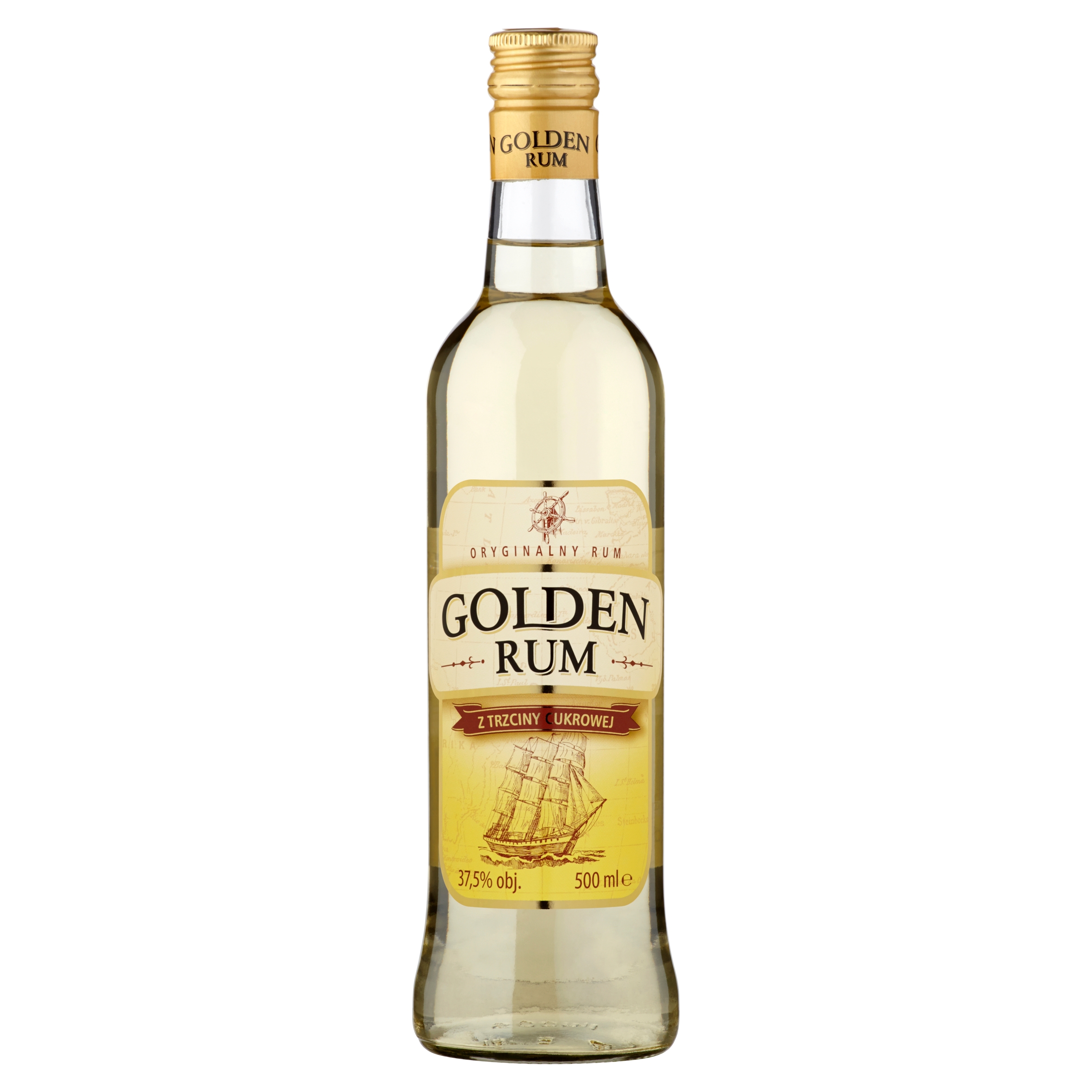 Golden Rum 37,5% 500 Ml