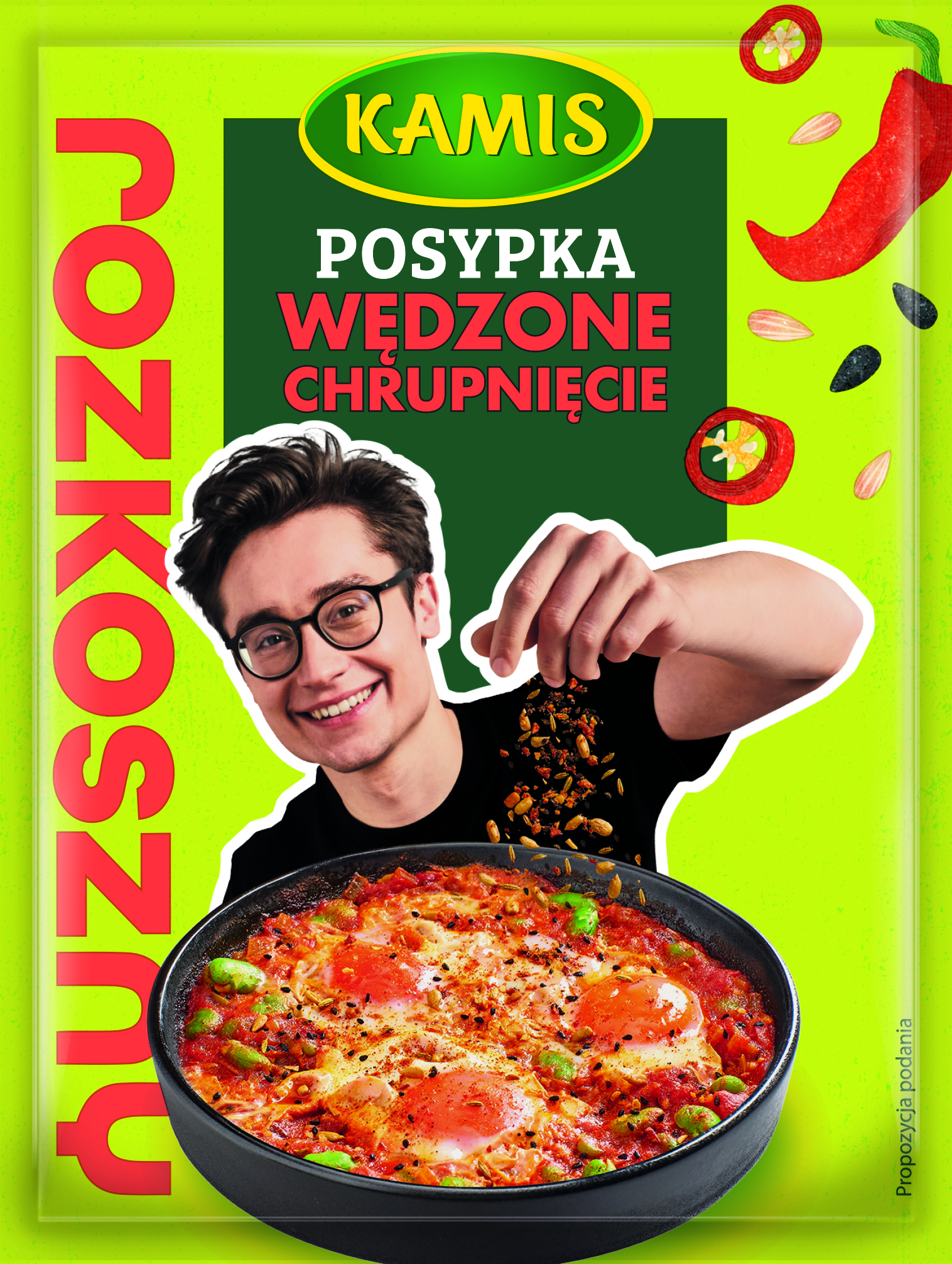 Kamis Posypka Wędzone Chrupnięcie 15 G