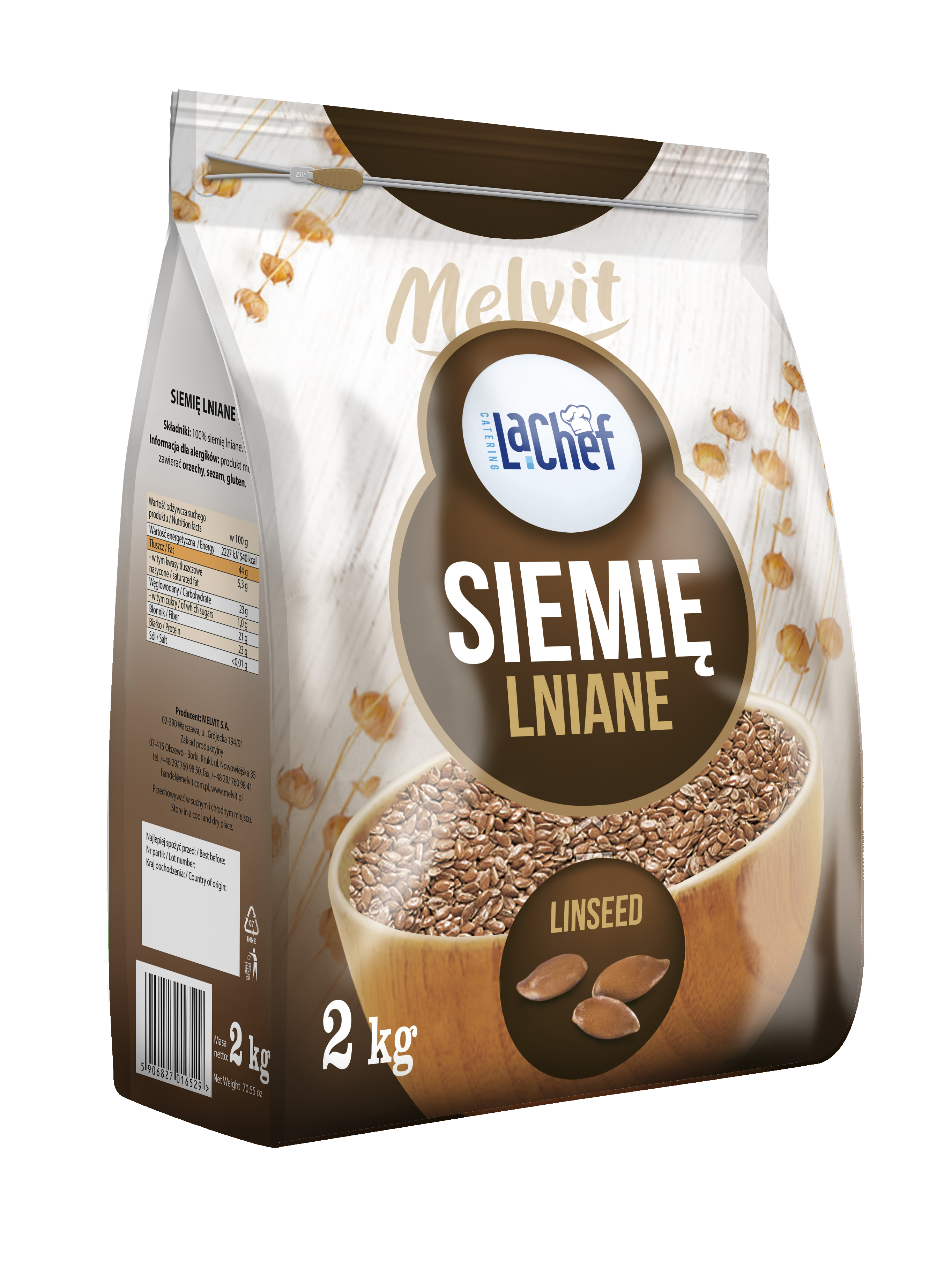 La Chef Siemię Lniane 2Kg