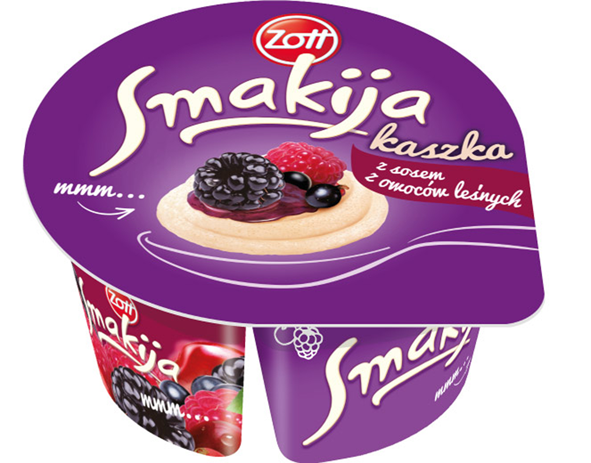 Smakija Kaszka Z Sosem Z Owoców Leśnych 130G