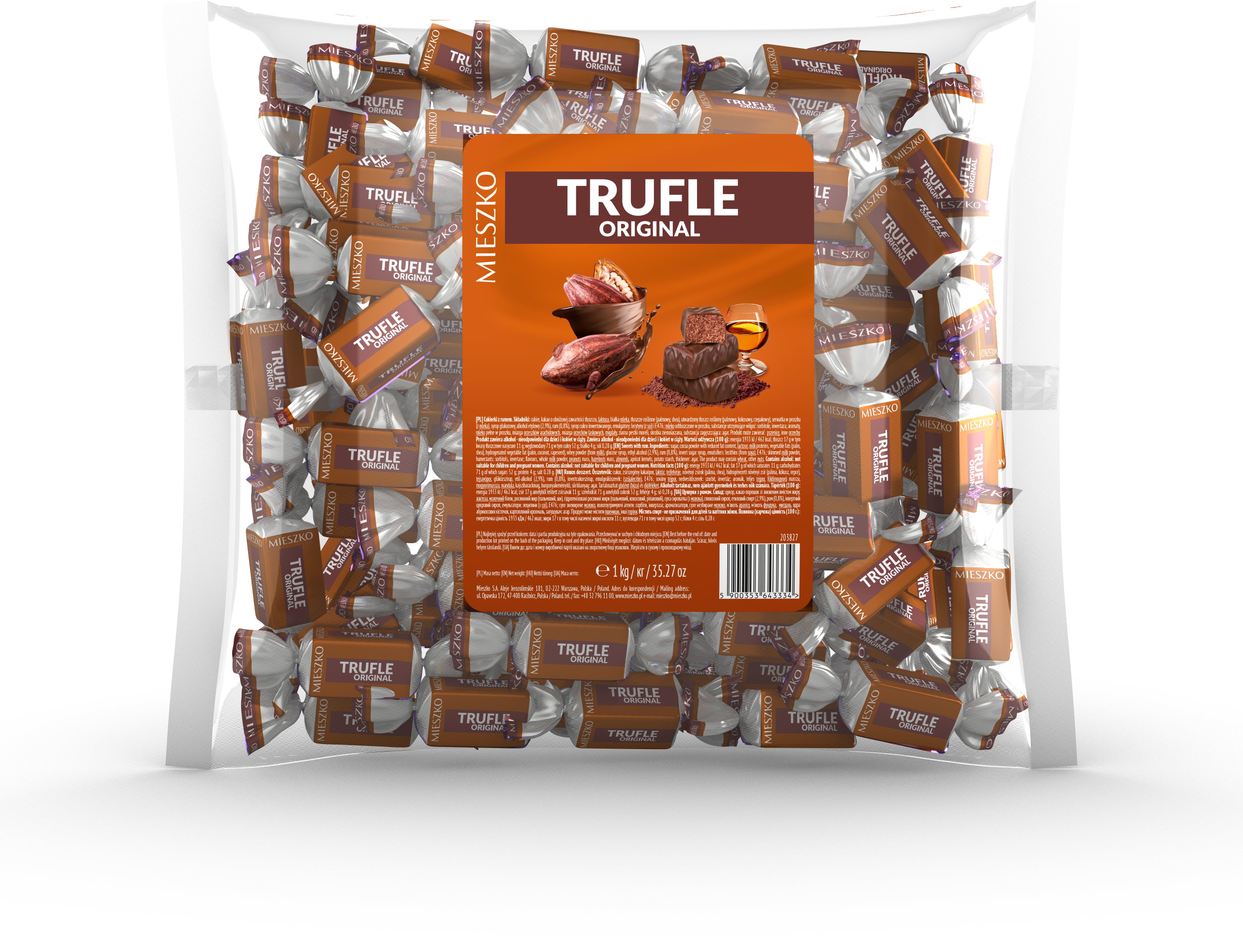 Trufle Oryginalne 1Kg Mieszko