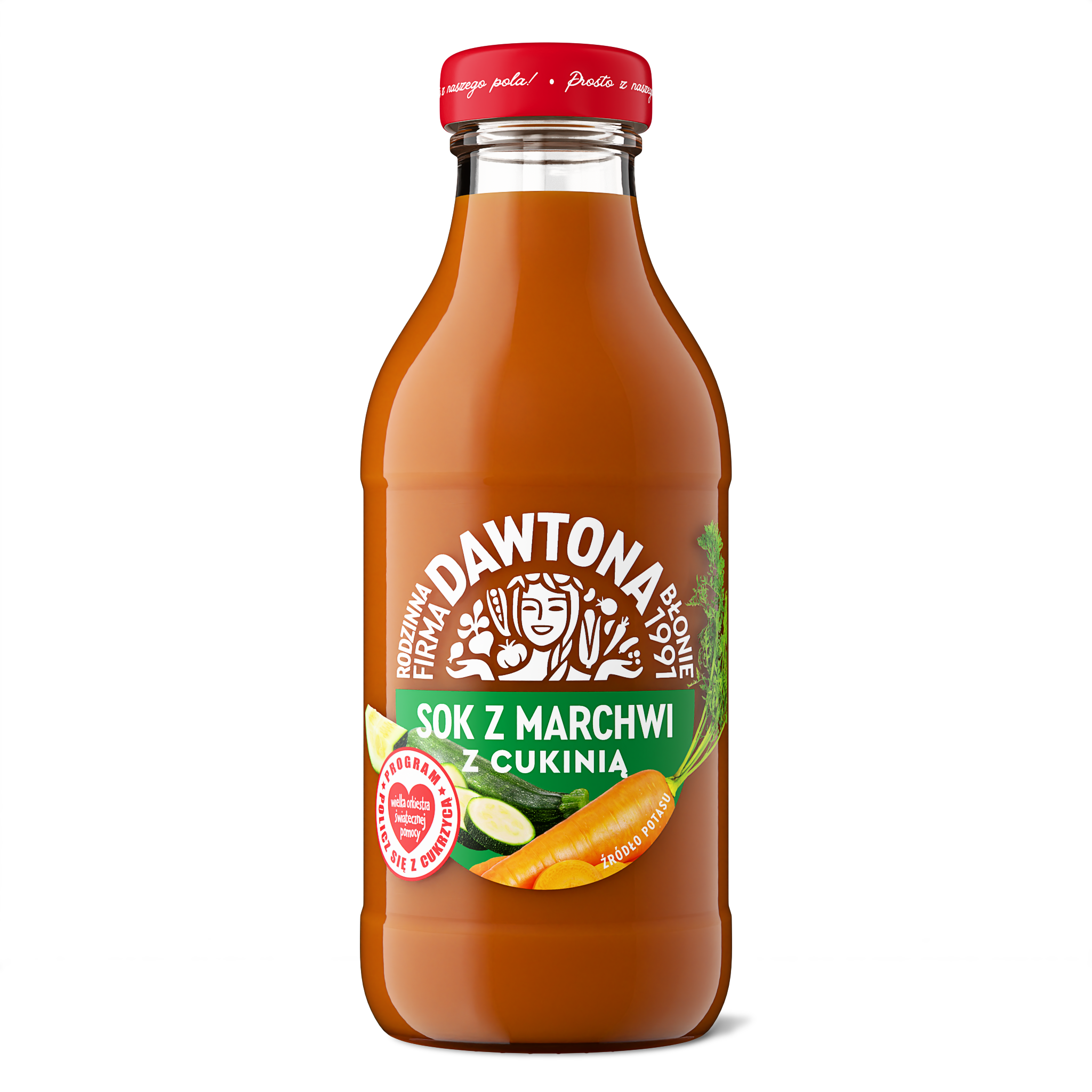 Dawtona Sok Marchew Z Cukinią I Selerem Naciowym 300Ml