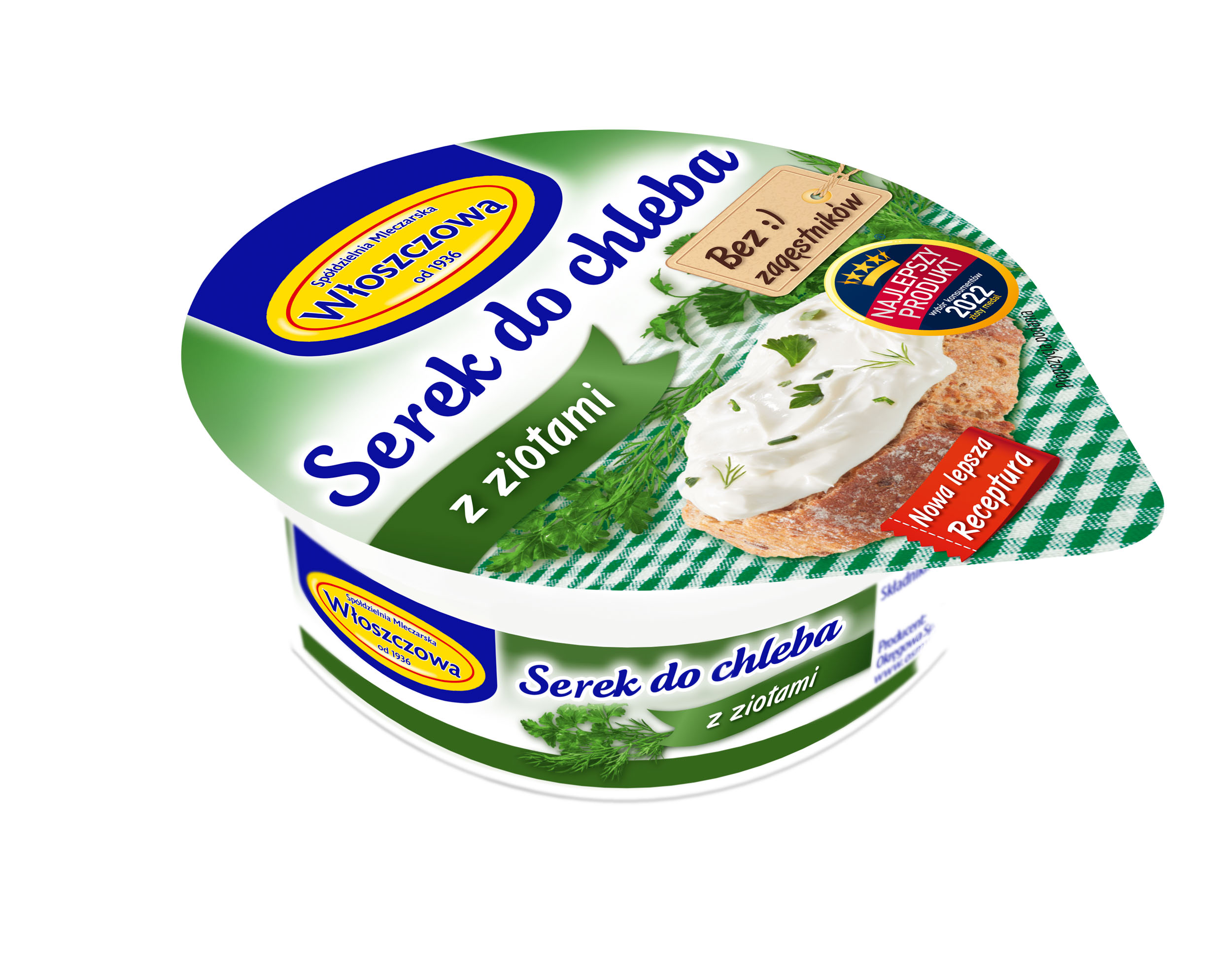 Serek Do Chleba Z Ziołami 100G Włoszczowa