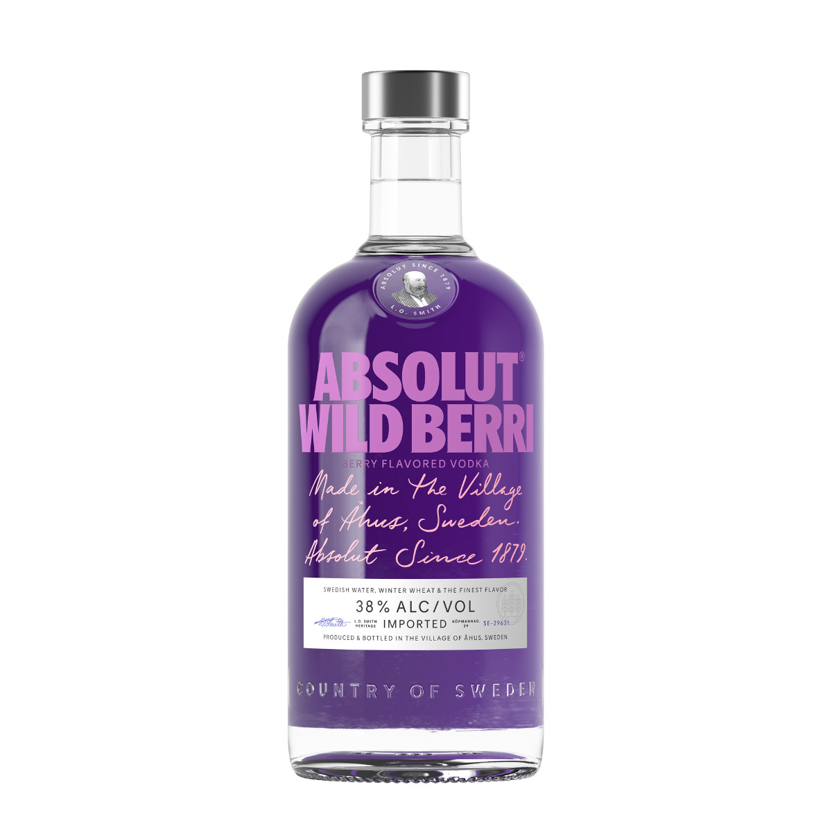 Absolut Wild Berri 38% 0,7L