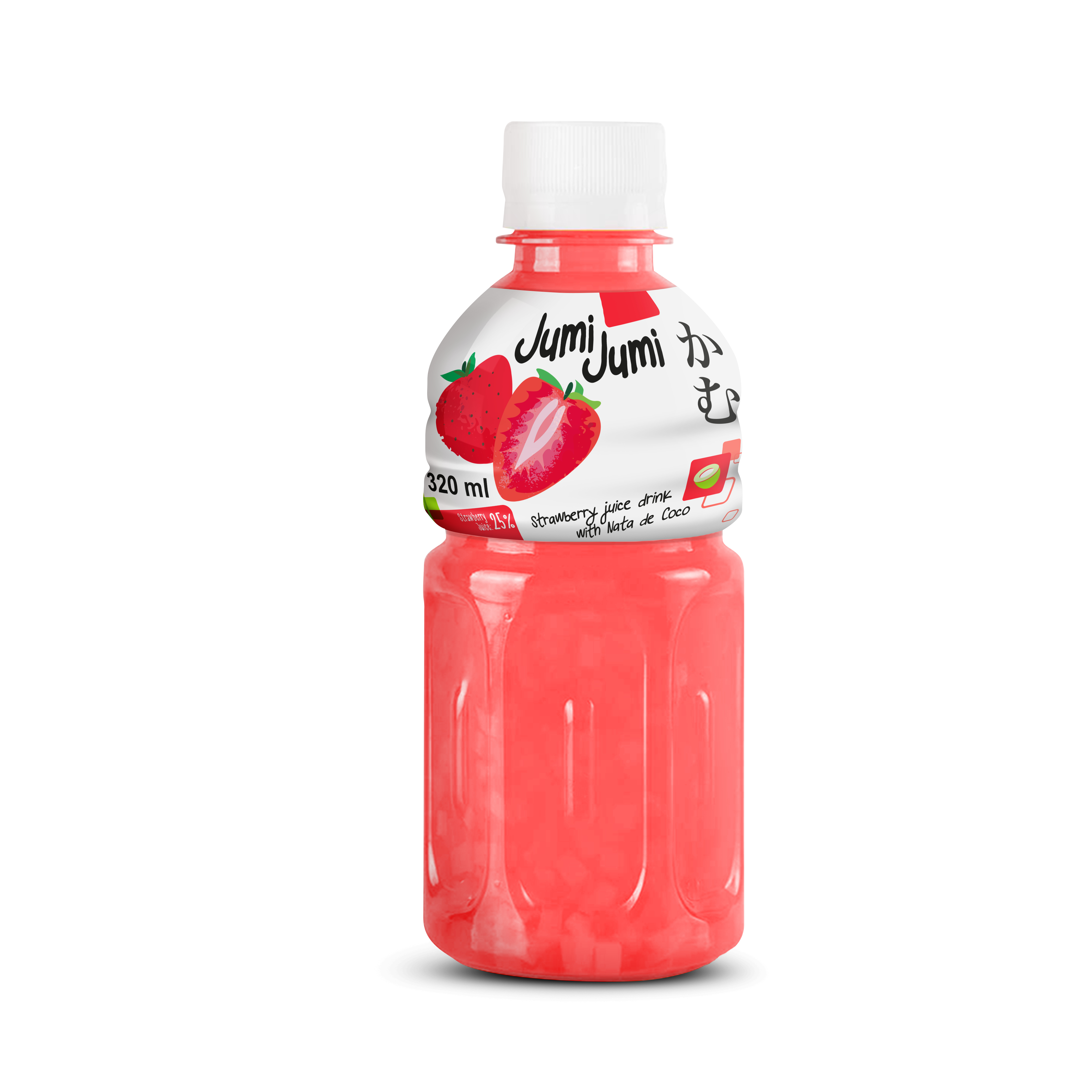 Jumi Jumi Napój Truskawka Z Nata De Coco 320Ml