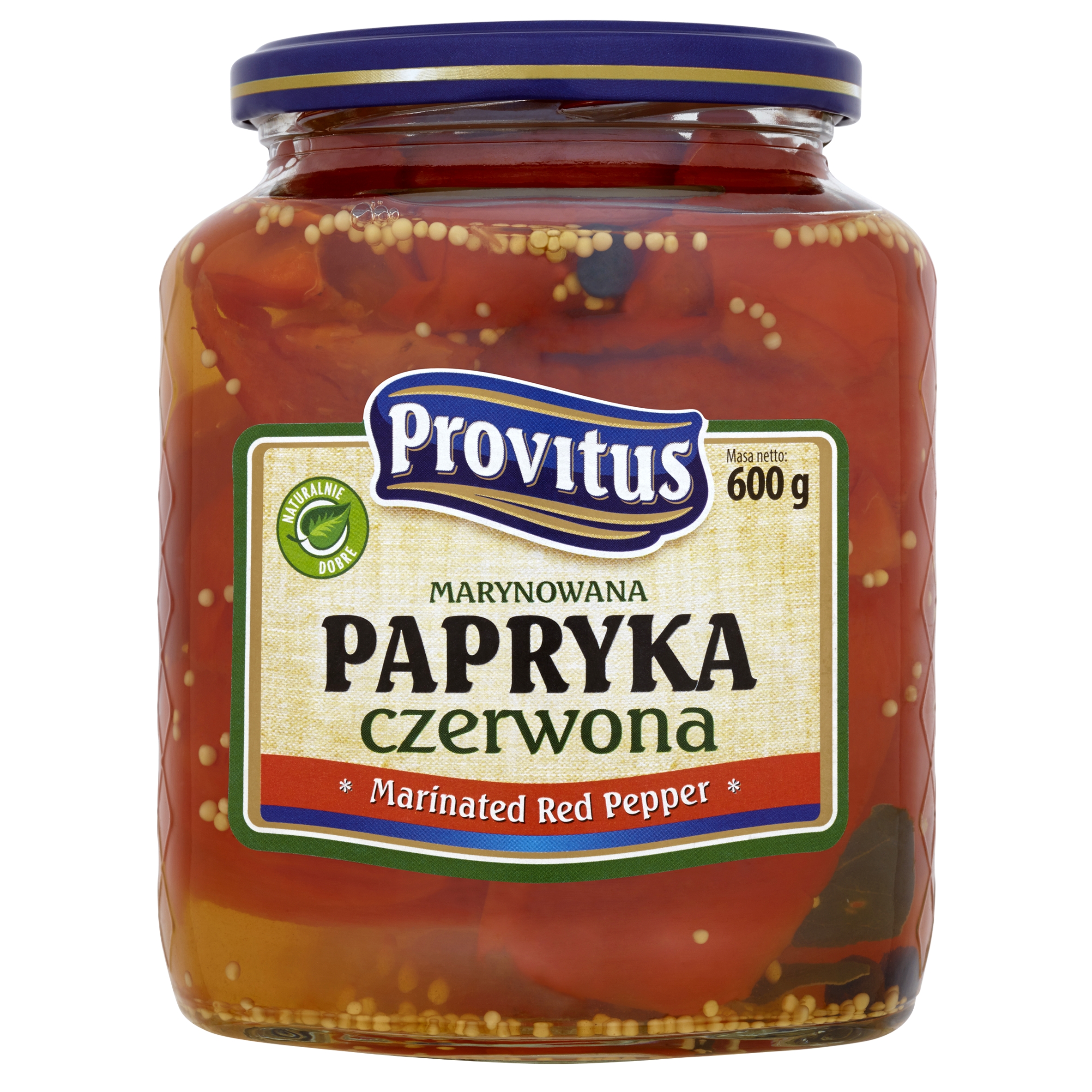Marynowana Papryka Czerwona Provitus 600G