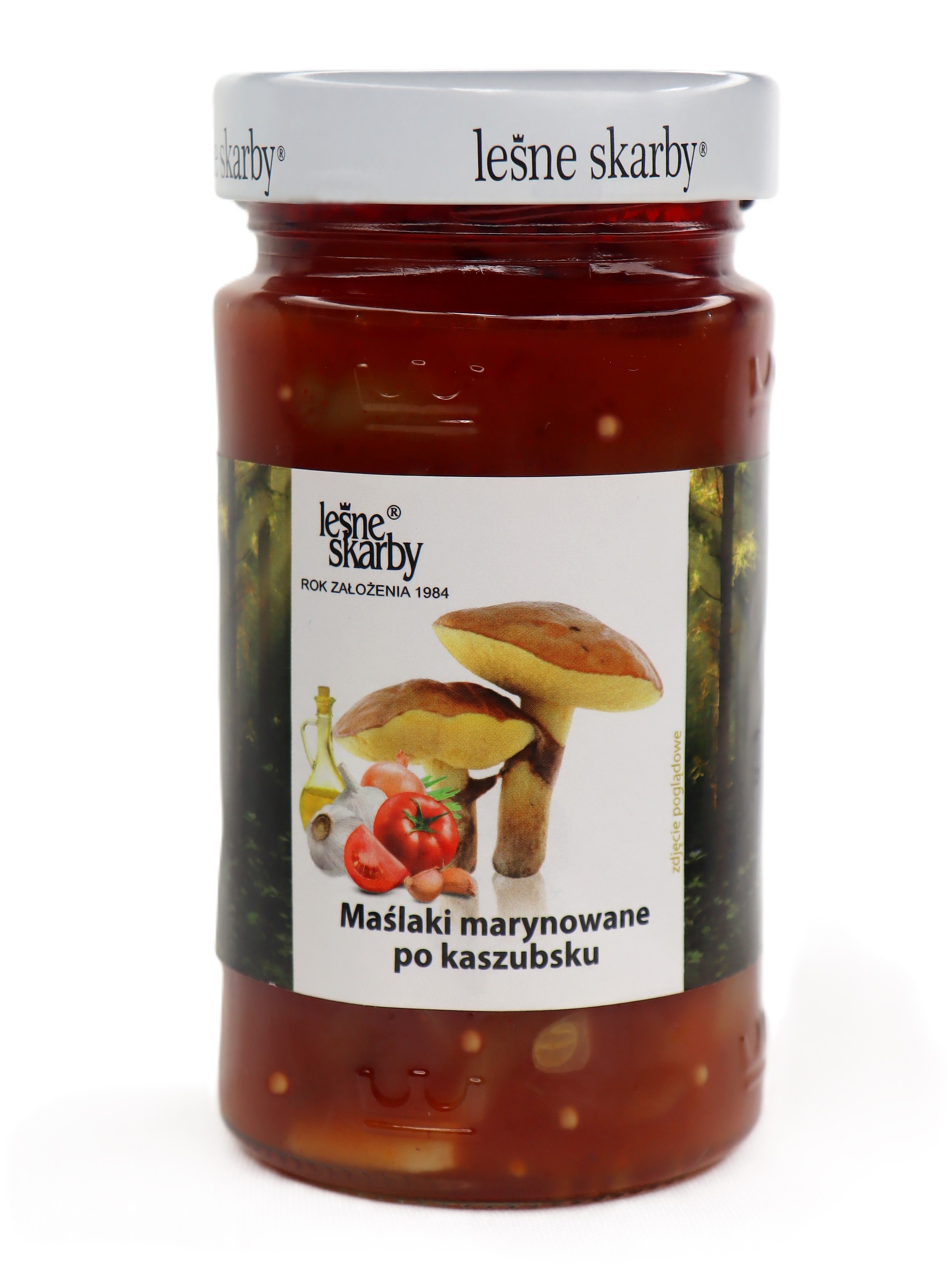Leśne Skarby Maślaki Marynowane Po Kaszubsku 280G