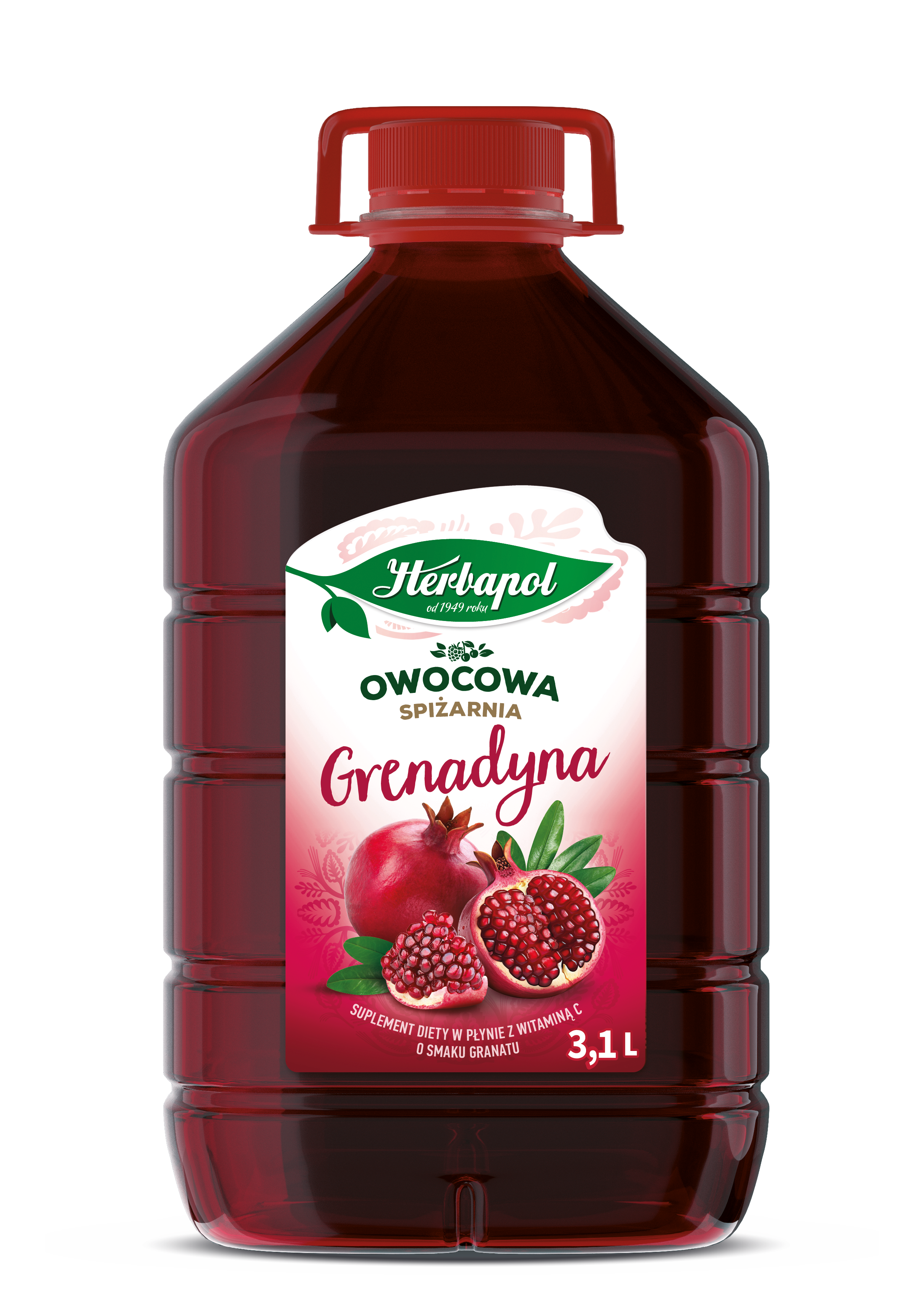 Owocowa Spiżarnia Grenadyna- Herbapol 3,1 L