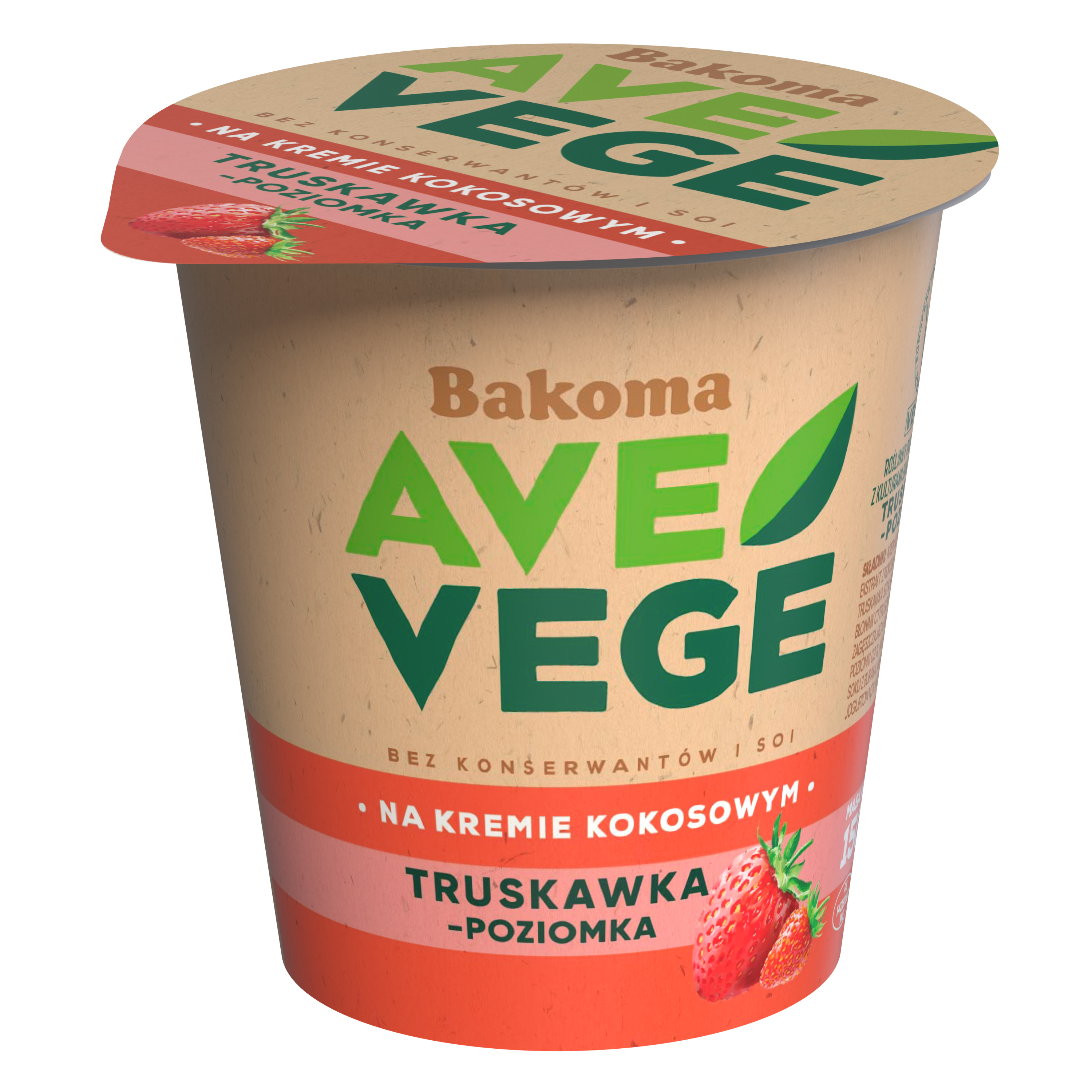 Bakoma Ave Vege Truskawka-Poziomka 150 G